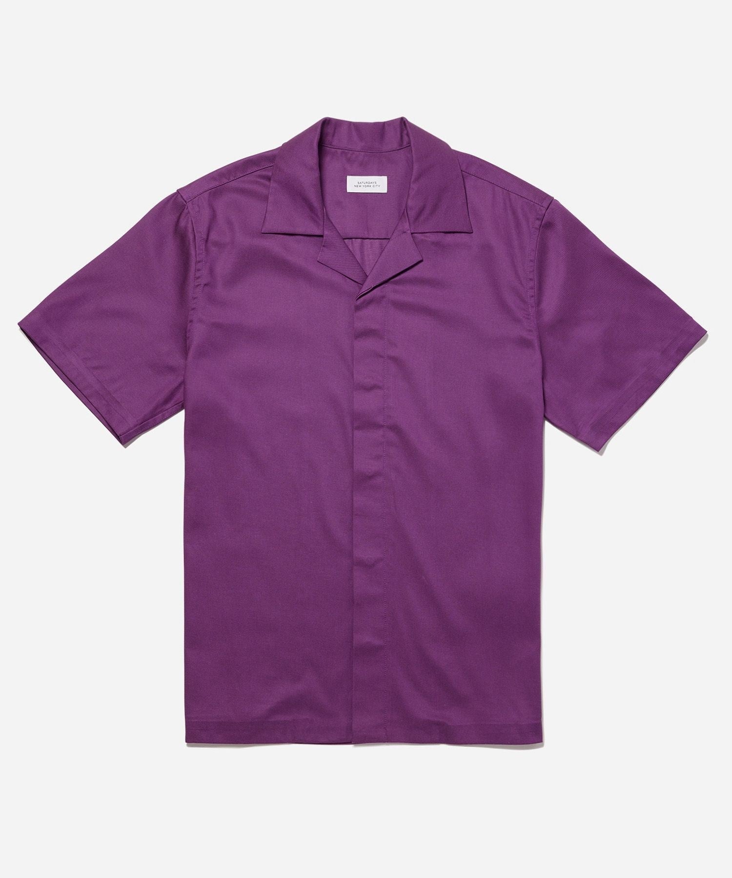 YORK CAMP COLLAR SHORT SLEEVE SHIRT