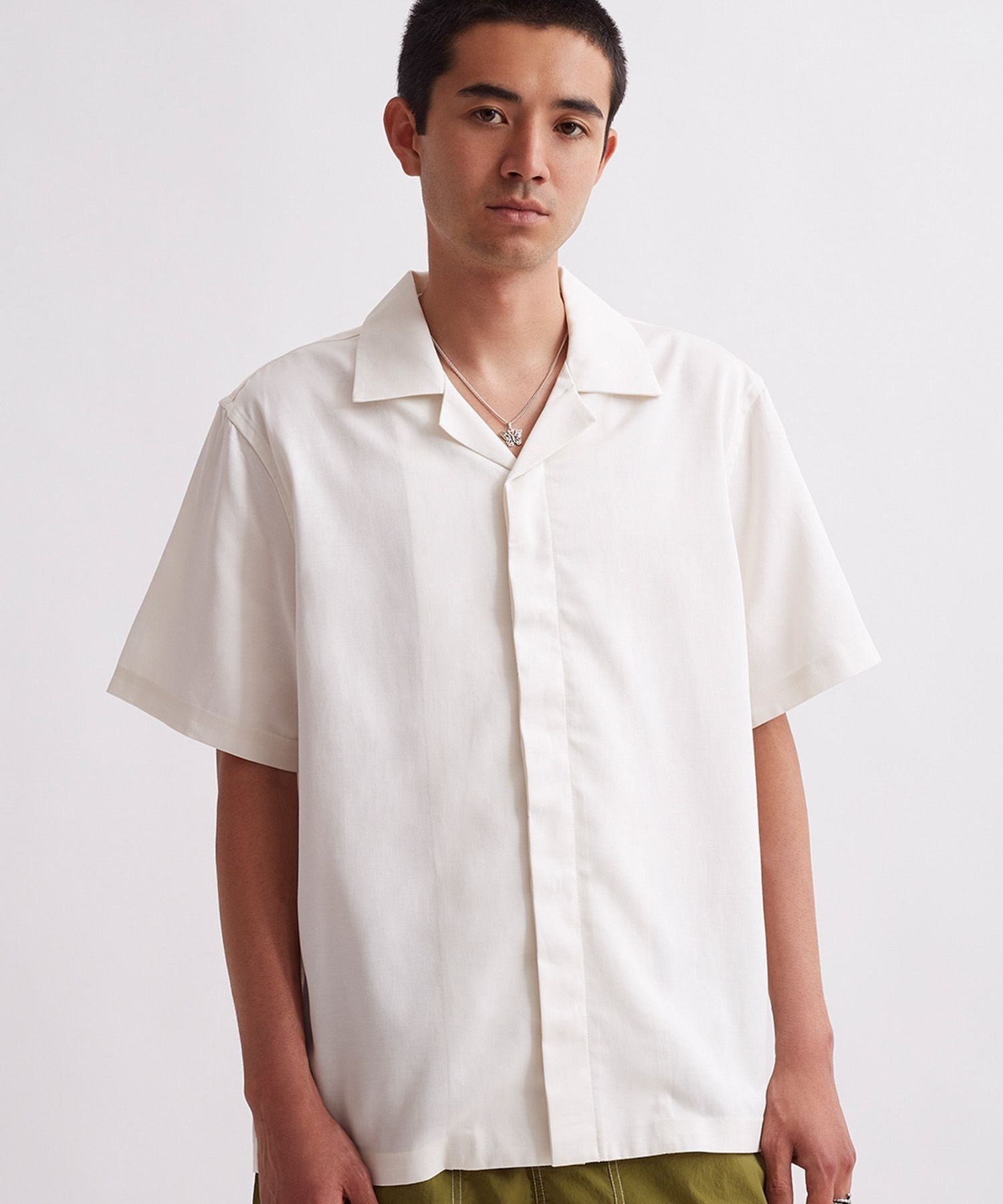 YORK CAMP COLLAR SHORT SLEEVE SHIRT
