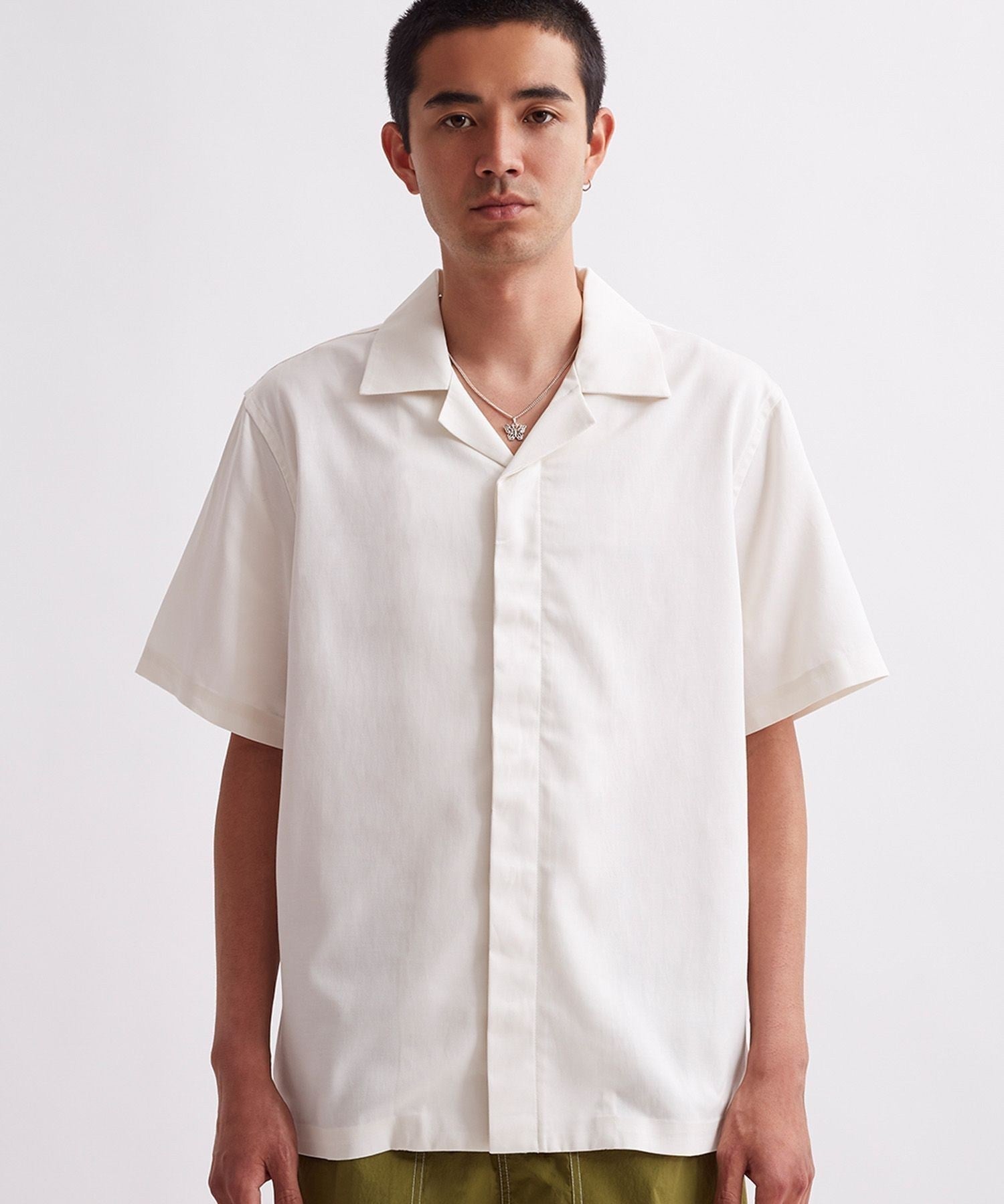 YORK CAMP COLLAR SHORT SLEEVE SHIRT