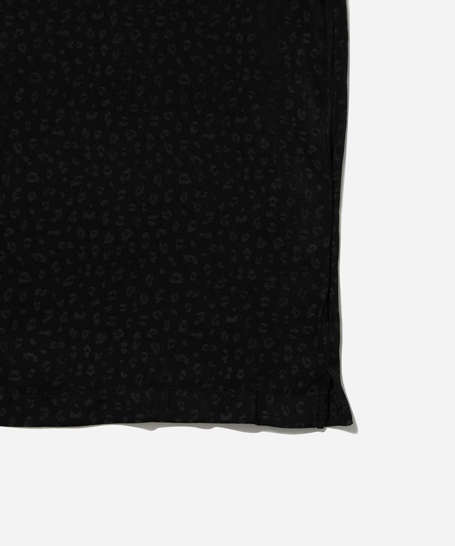Bruce Leopard Jacquard Short Sleeve Shirt