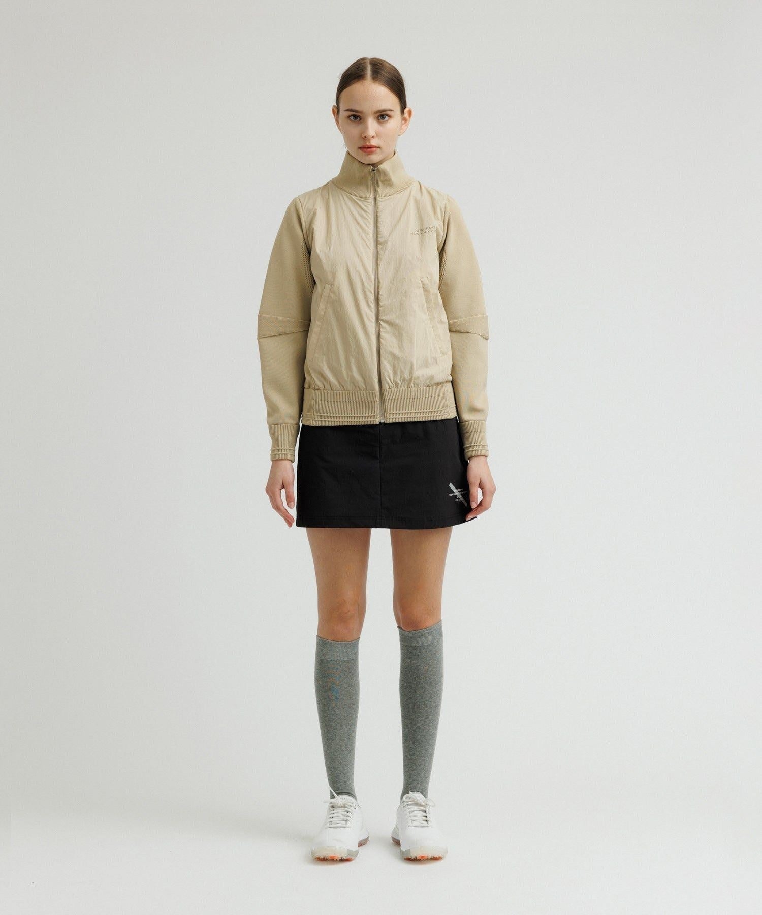 Gotham Chest Full Zip Sweater | WOMEN