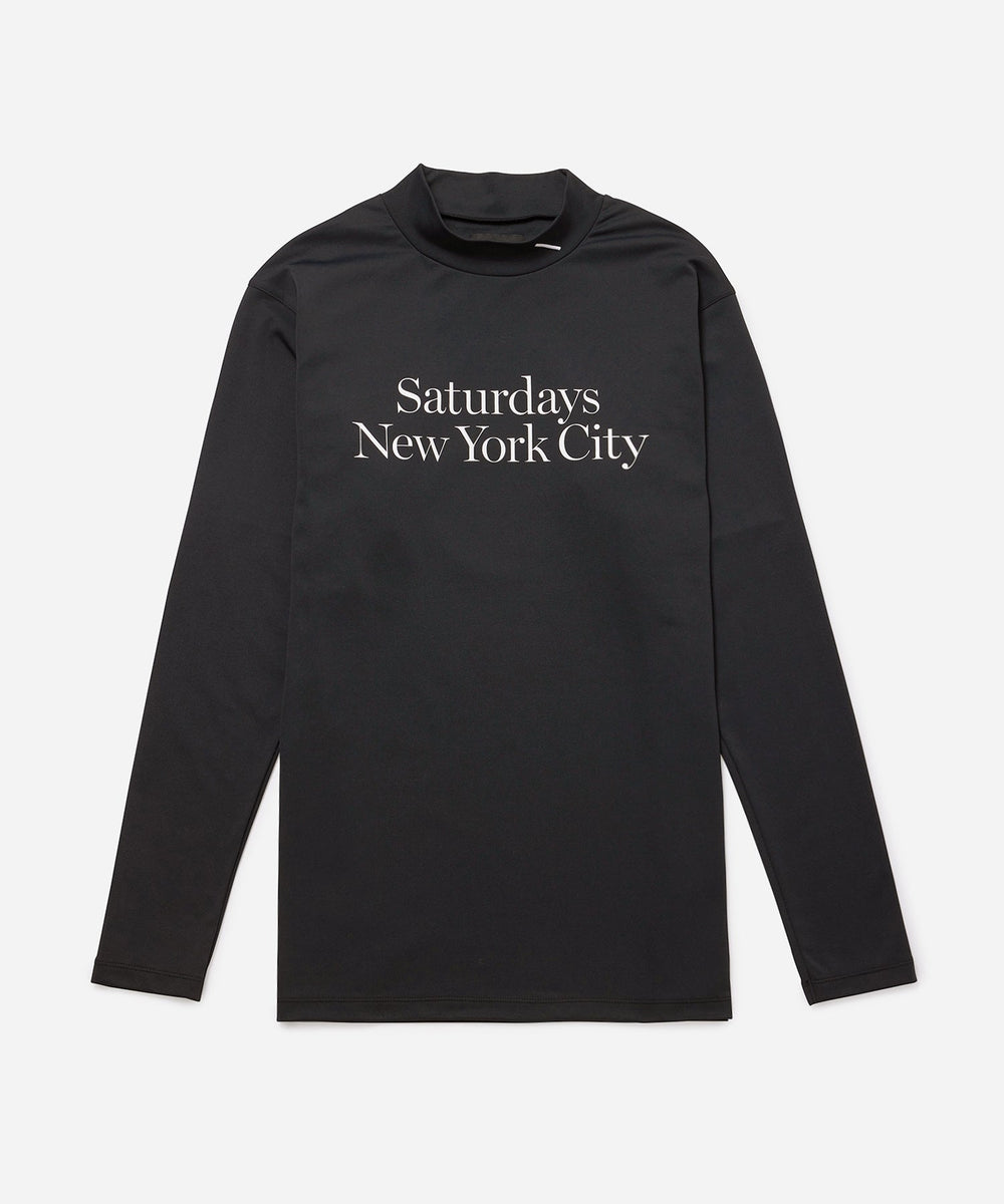 MillerStandard L/S Mock Shirt | Saturdays NYC Japan