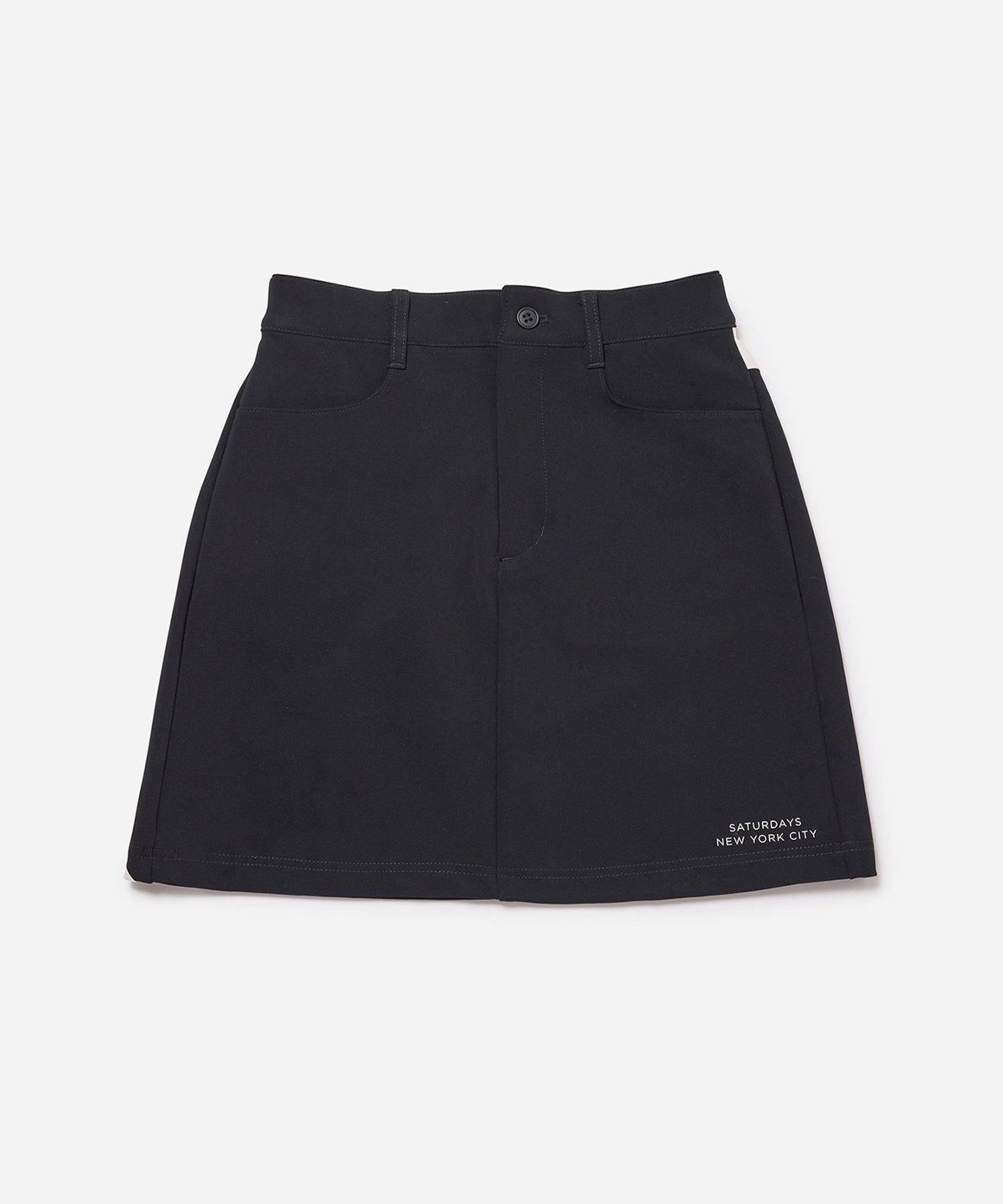 W/Back Slash Skirt
