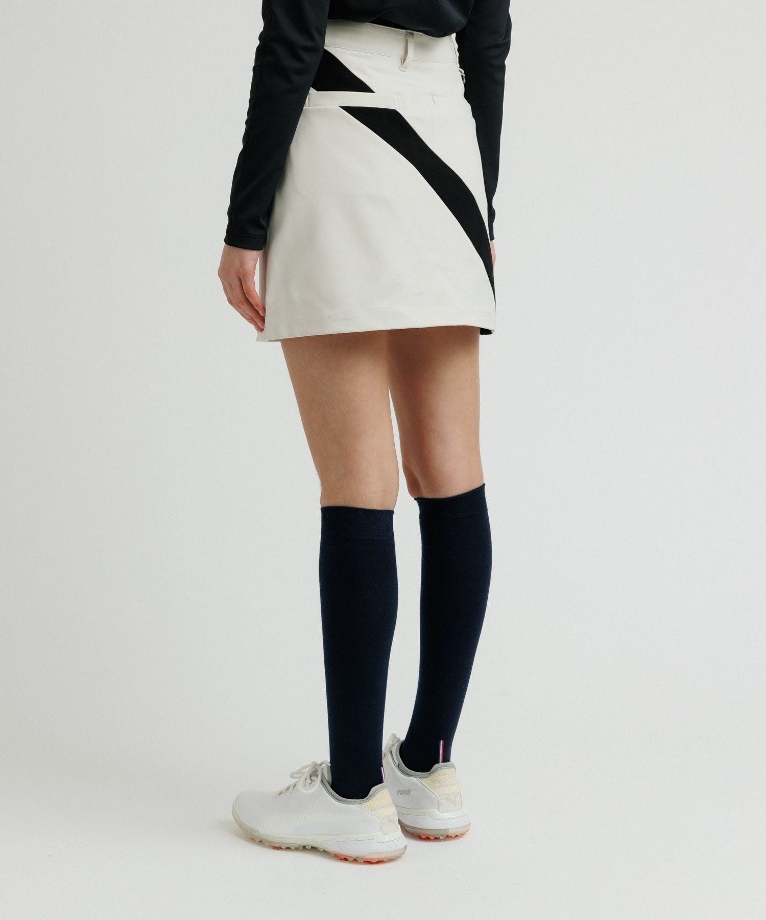 W/Back Slash Skirt