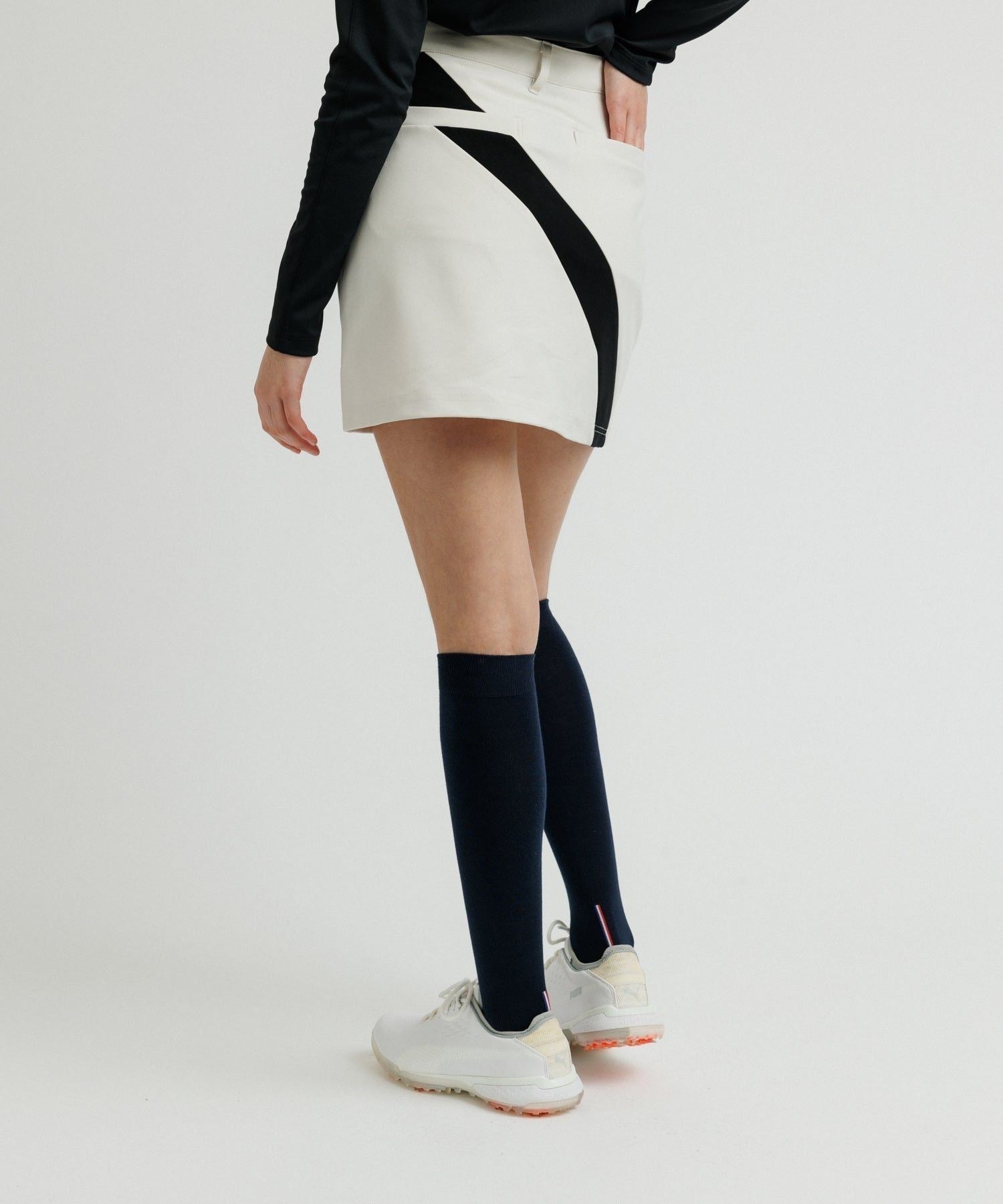 W/Back Slash Skirt