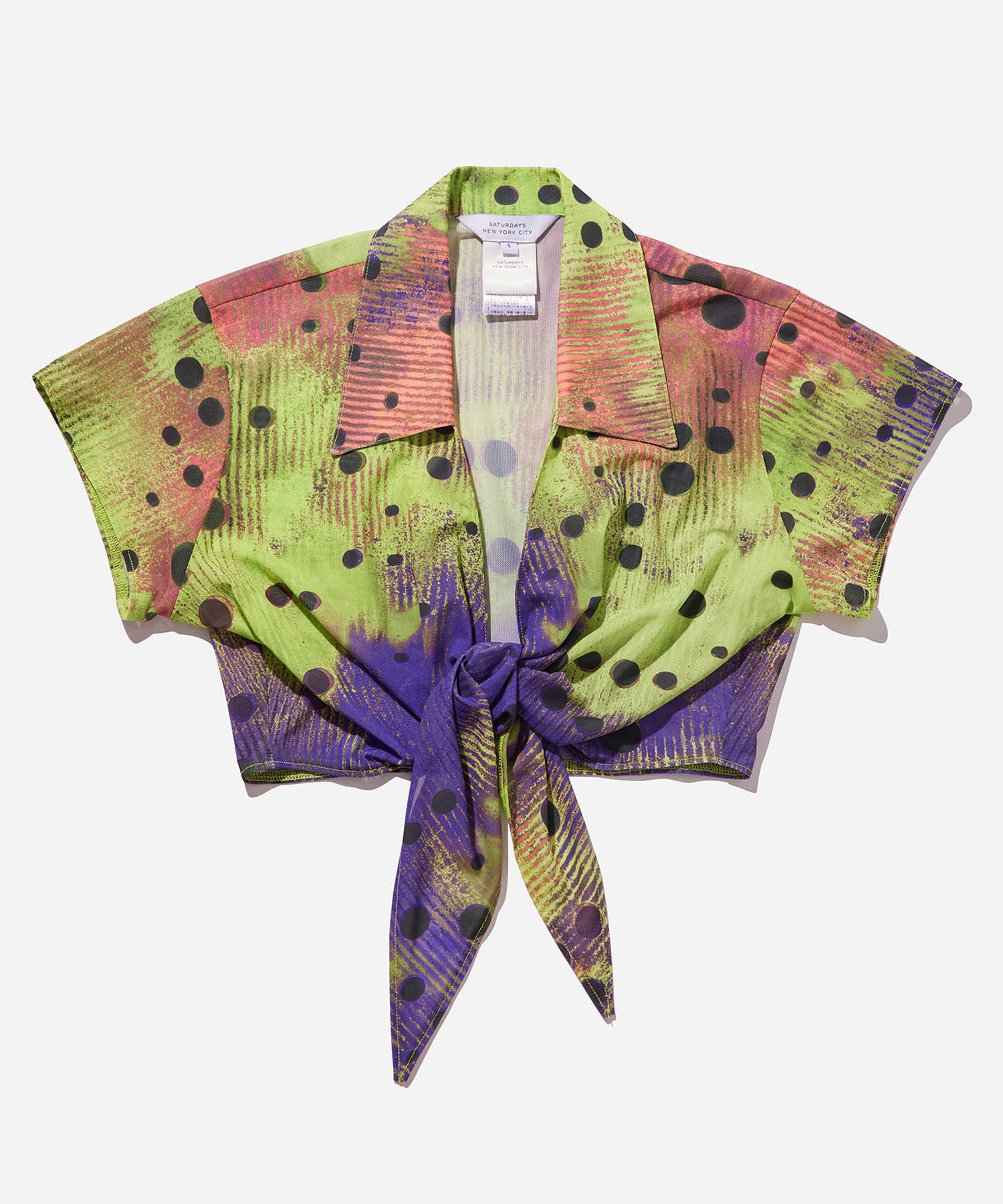 Jillian Tie Front Top