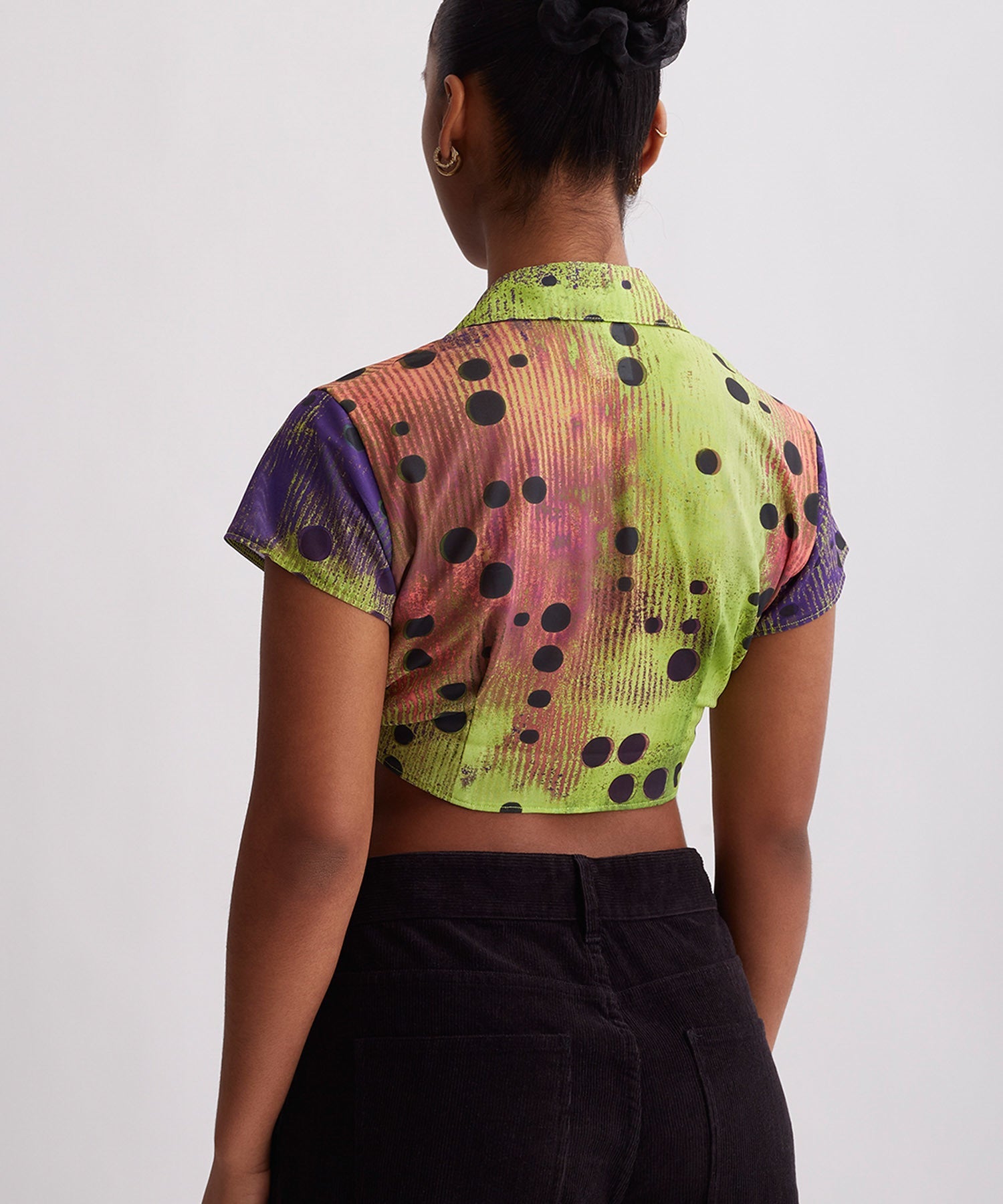 Jillian Tie Front Top