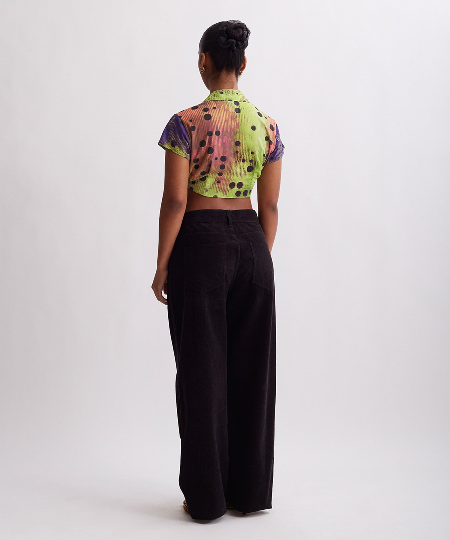Jillian Tie Front Top