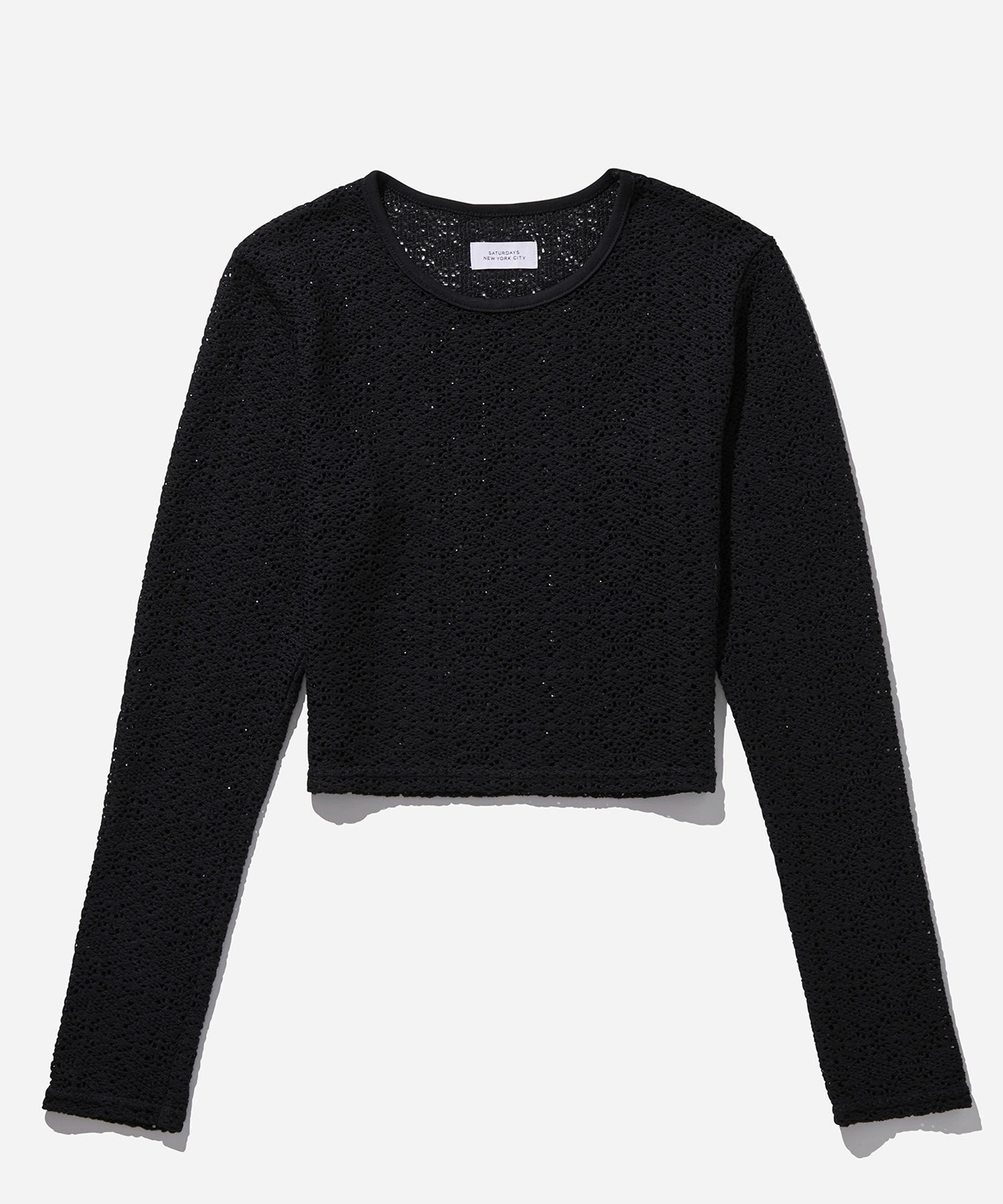 Peii Cotton Mesh L/S Top