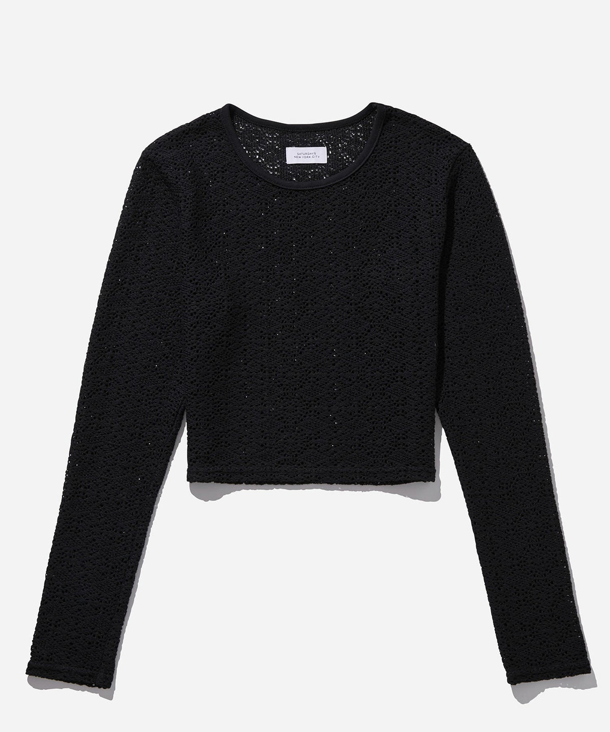 Peii Cotton Mesh L/S Top