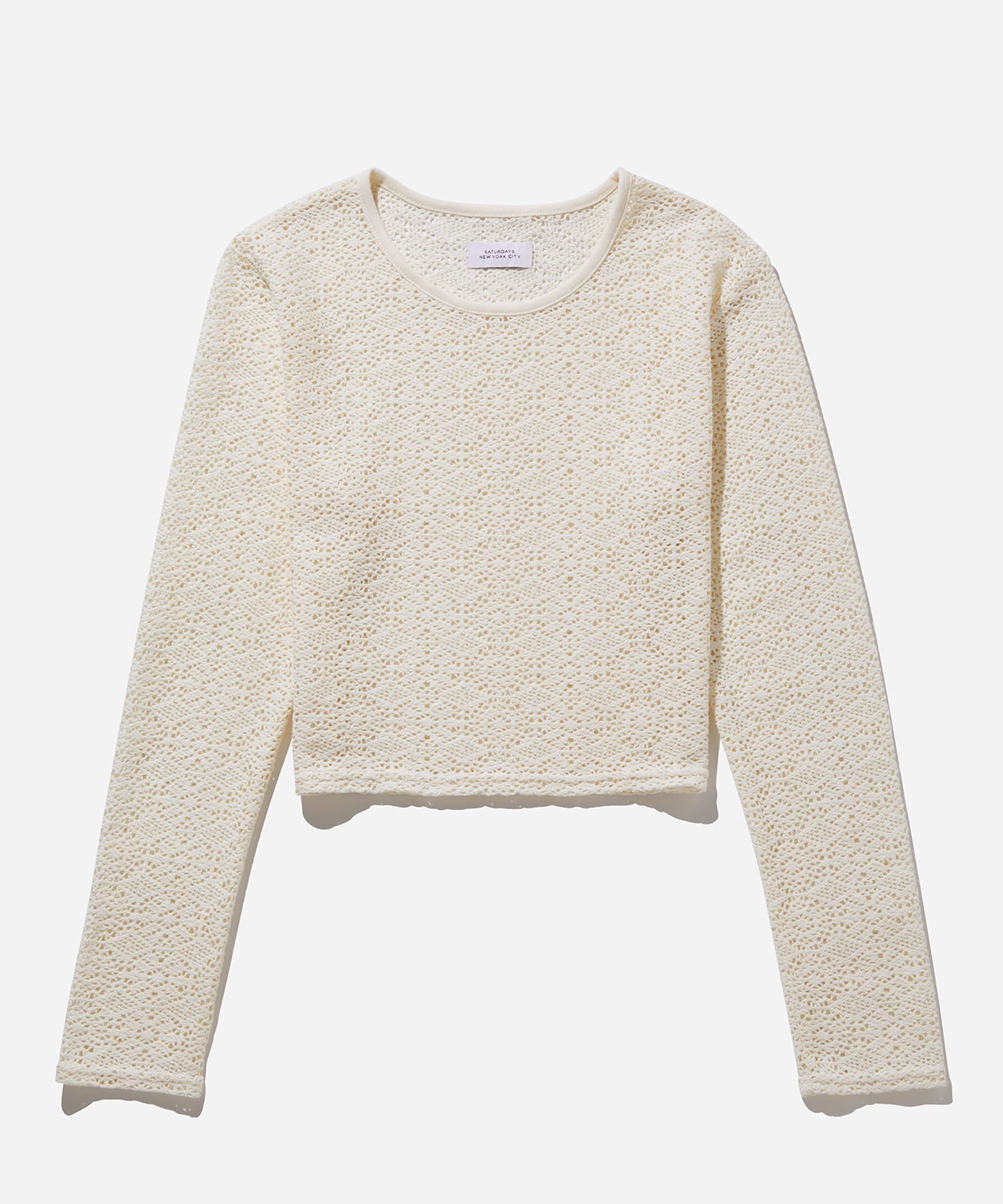Peii Cotton Mesh L/S Top