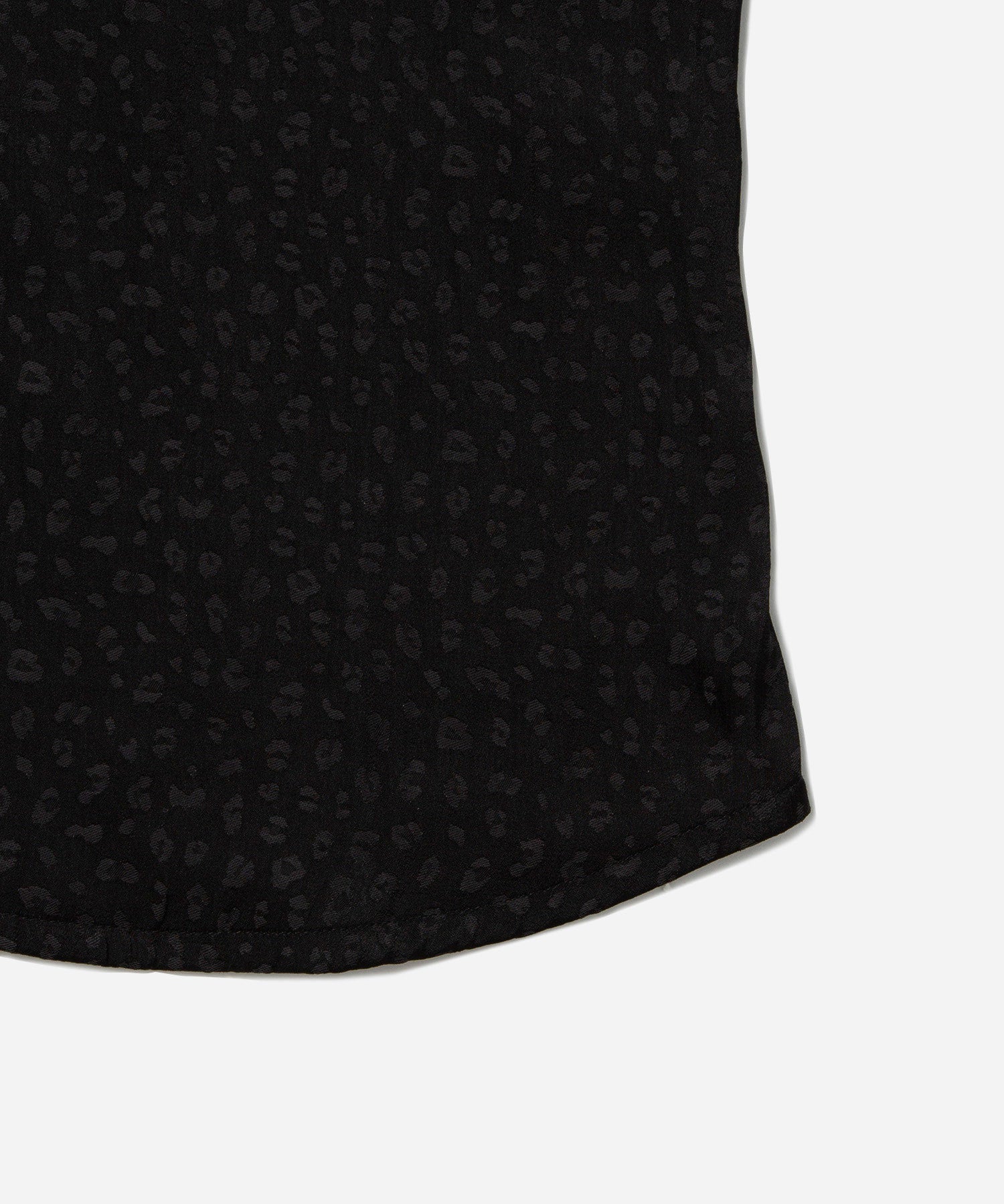 Shay Leopard Jacquard Long Sleeve Shirt