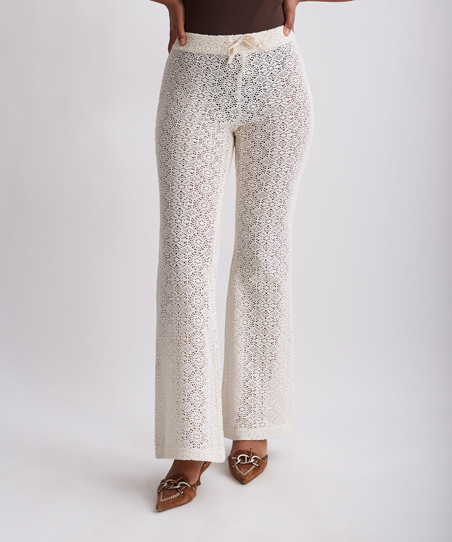 Rijka Cotton Mesh Pant