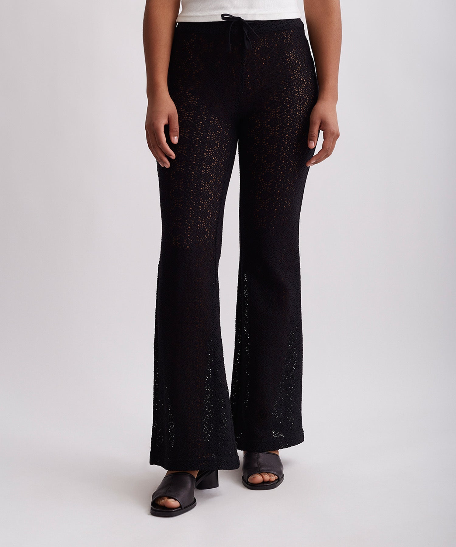 Rijka Cotton Mesh Pant