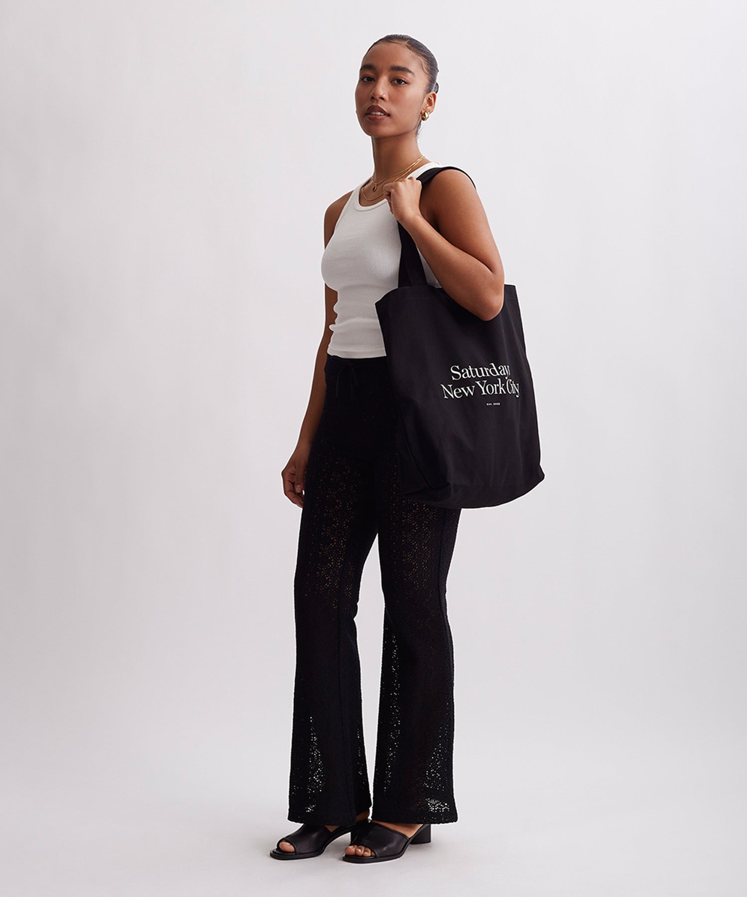 Rijka Cotton Mesh Pant