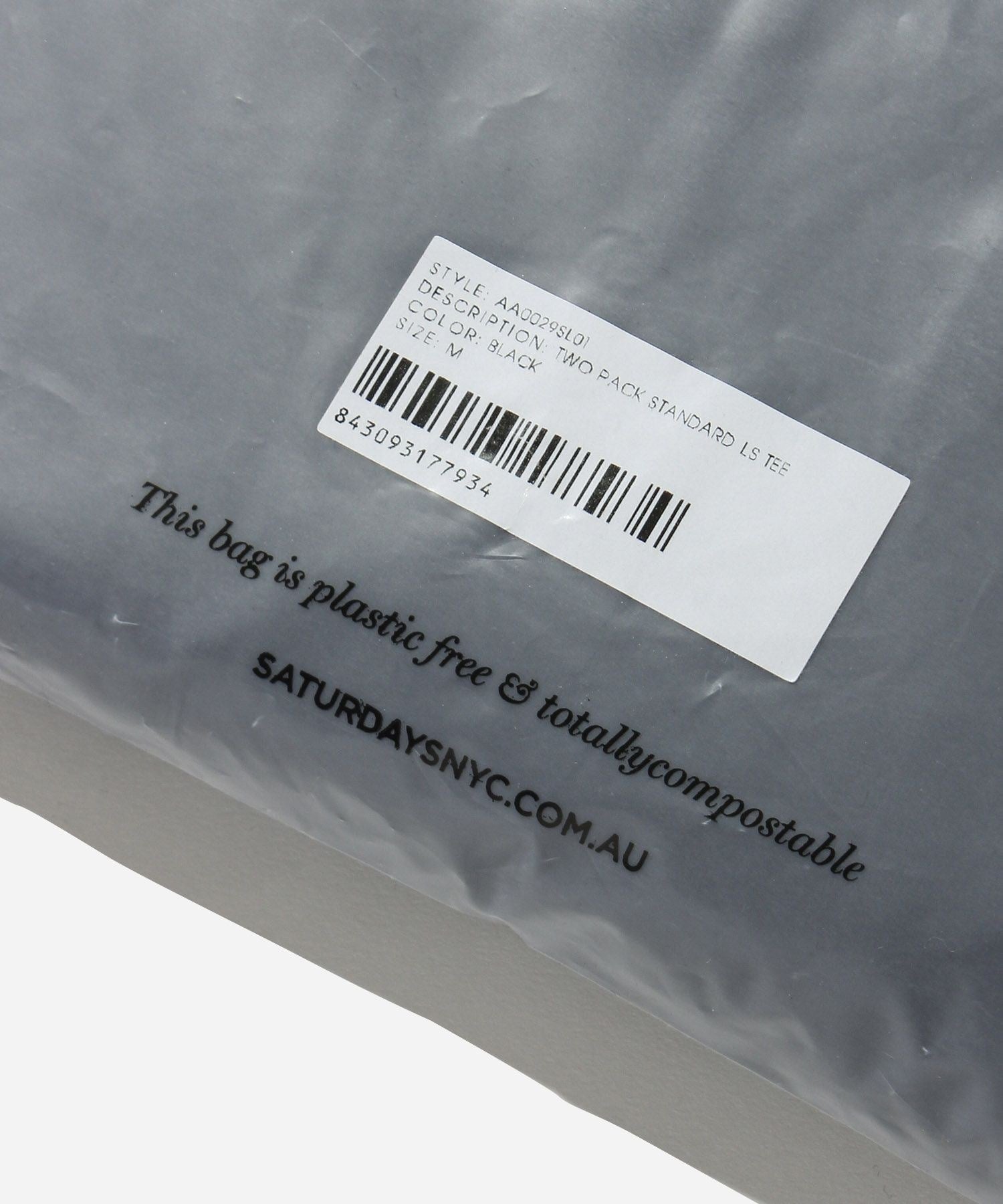 SNYC 2 PACK L/S TEE