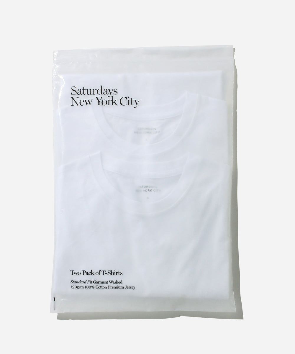 Snyc 2 Pack S/S Tee | Saturdays NYC Japan