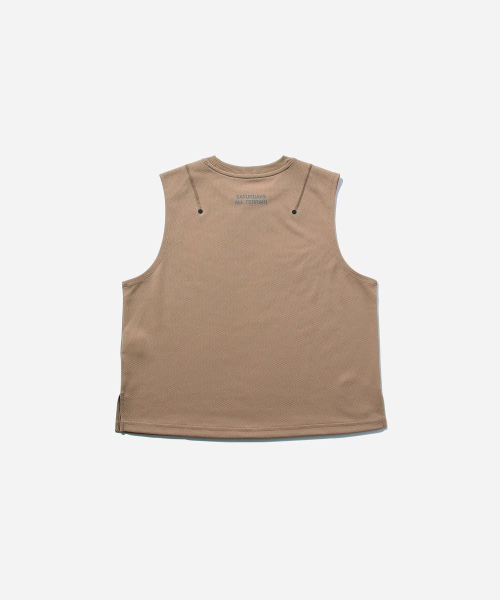 All Terrain Lightweight Cropped Tank | WOMEN | Saturdays NYC Japan