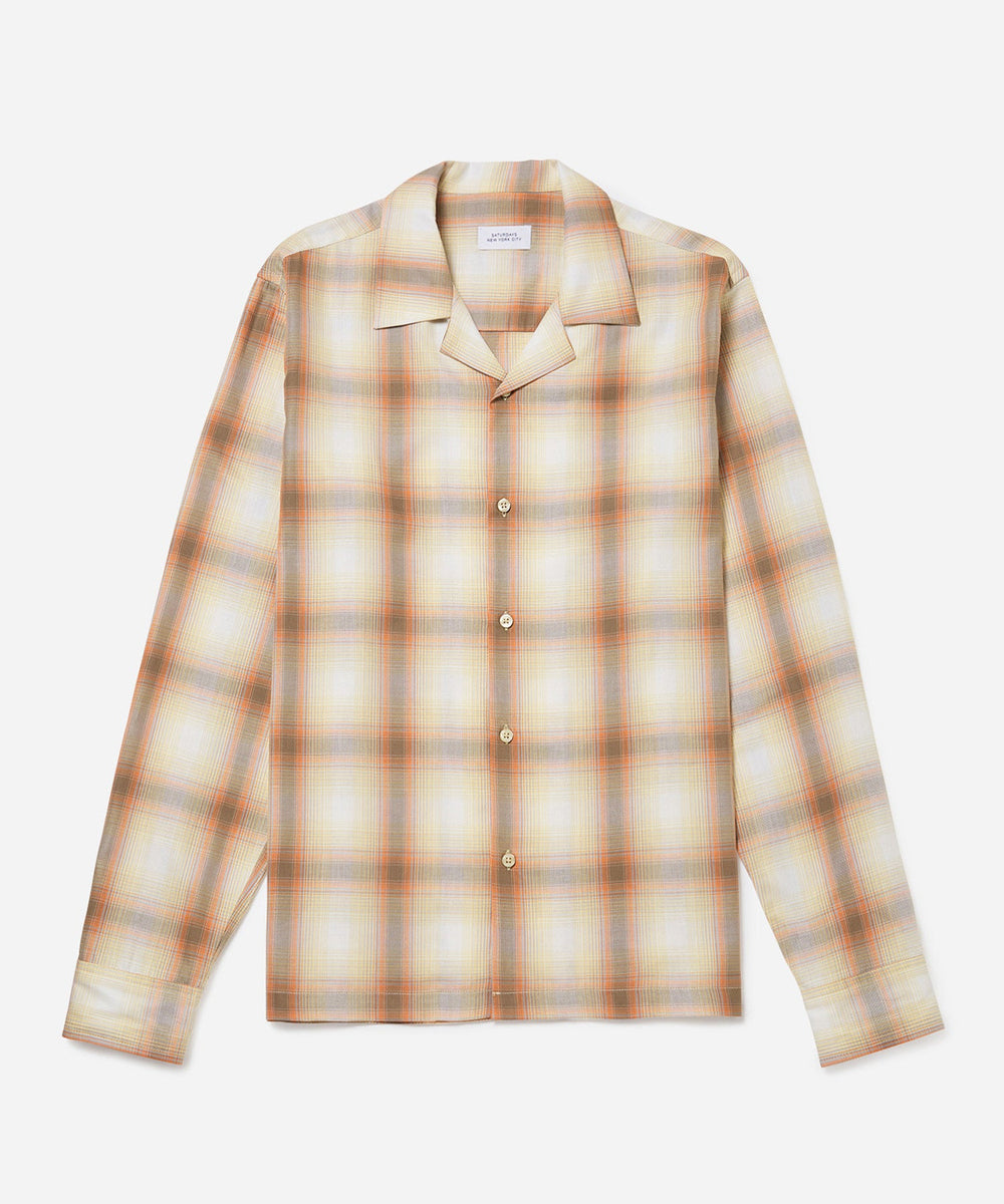 Marco Plaid Ls Shirt | Saturdays NYC Japan