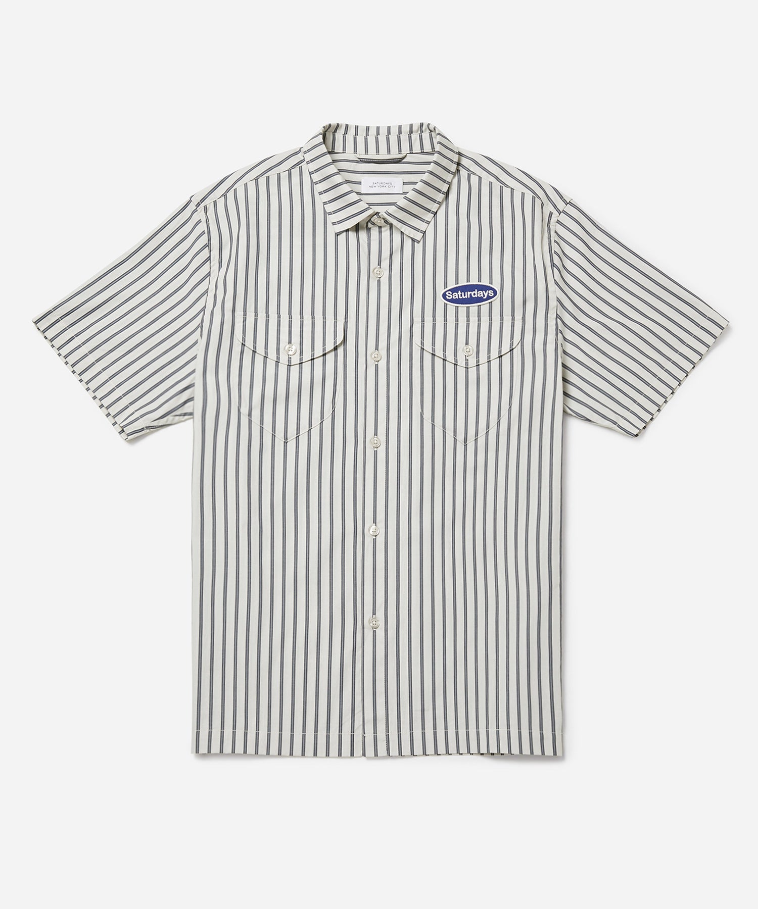 Bruce Striped Work Shirt