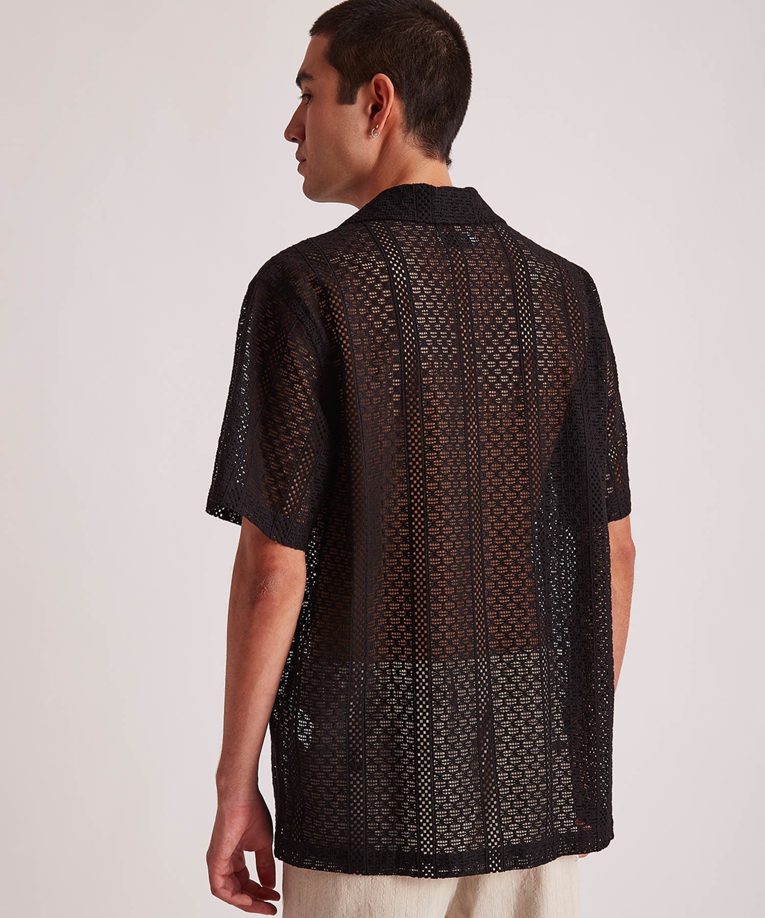 Canty Cotton Lace Ss Shirt