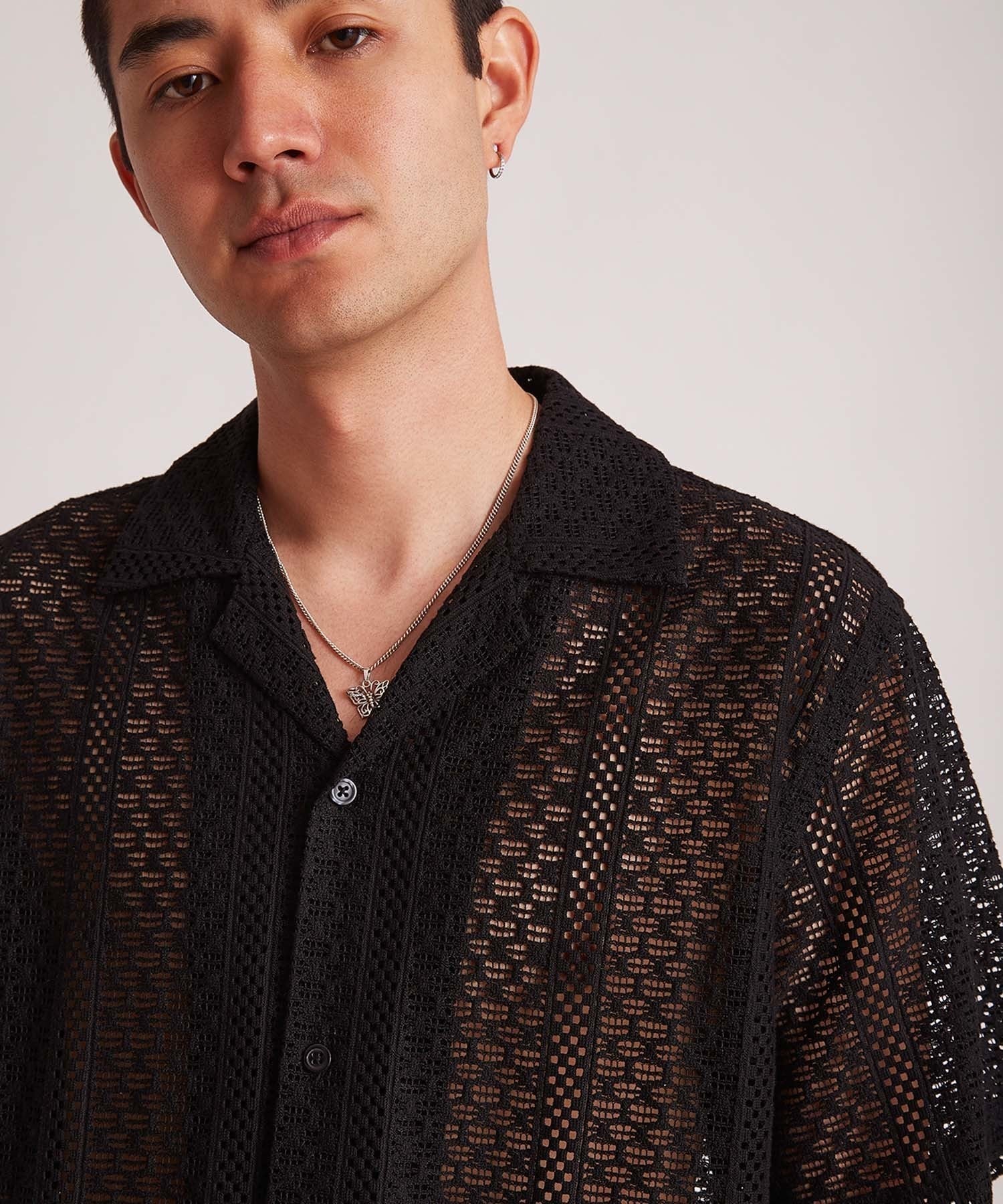 Canty Cotton Lace Ss Shirt