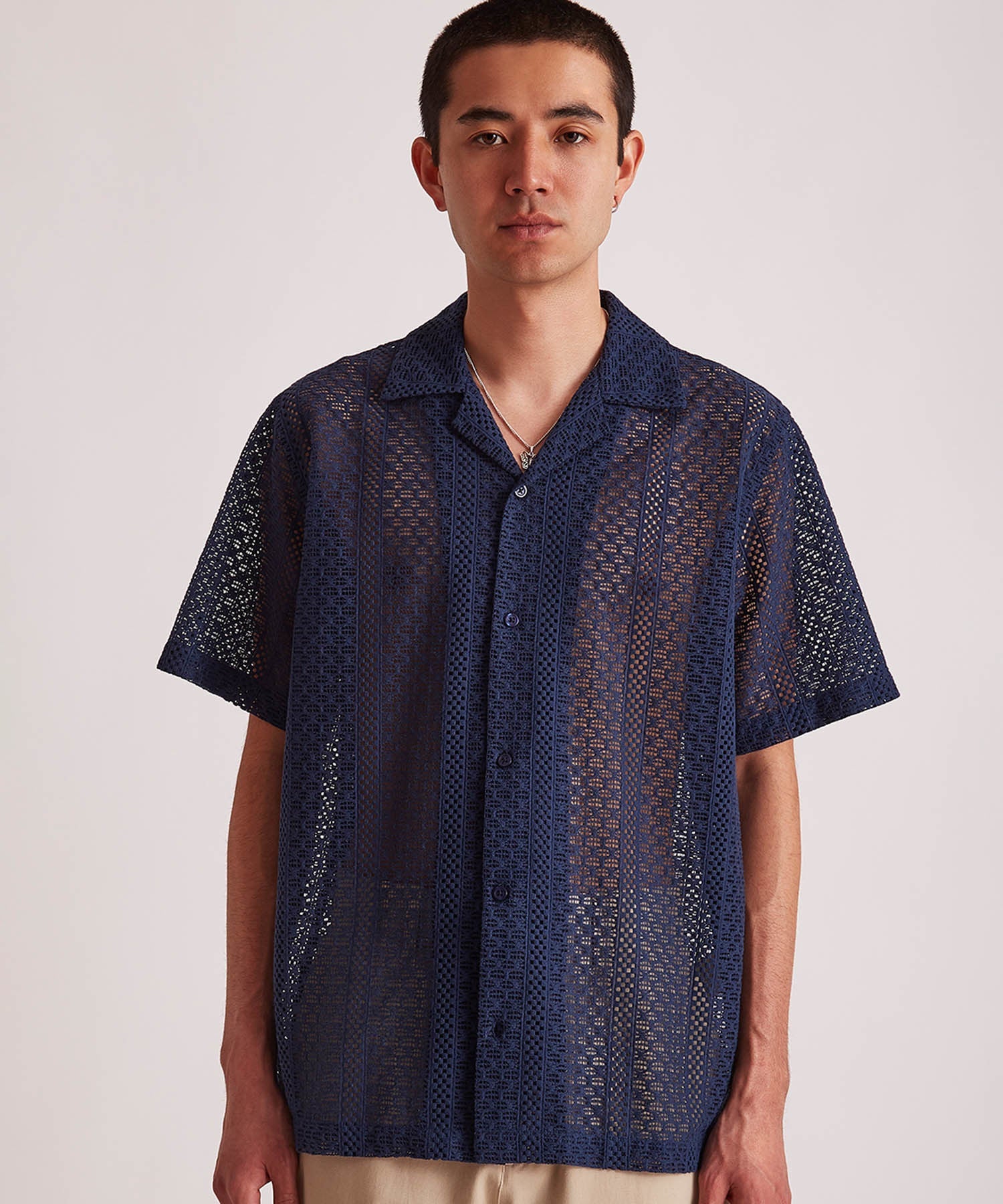 Canty Cotton Lace Ss Shirt