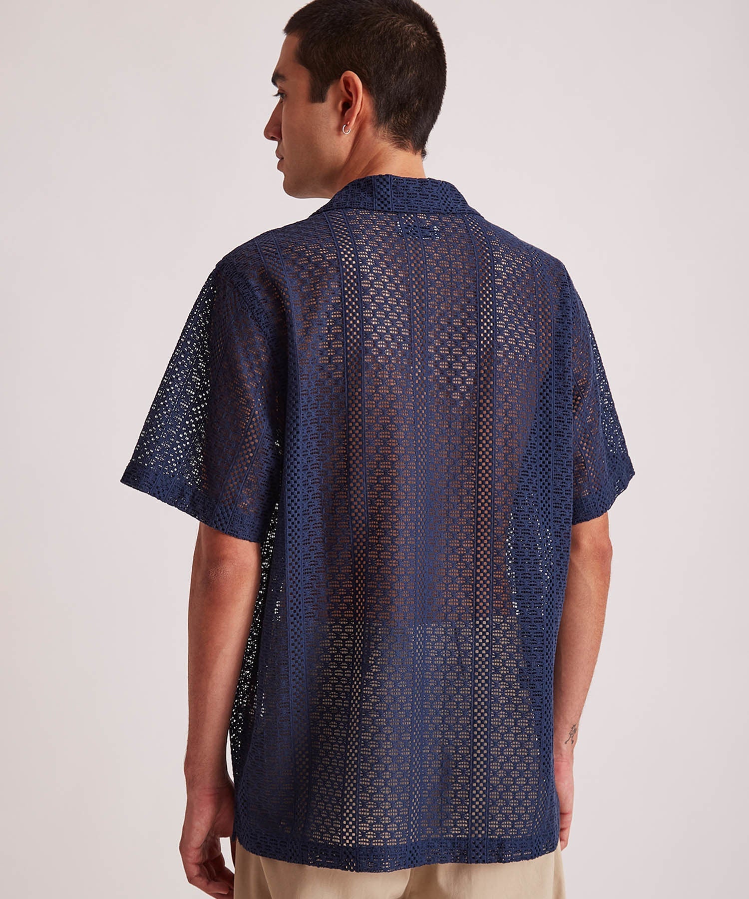 Canty Cotton Lace Ss Shirt
