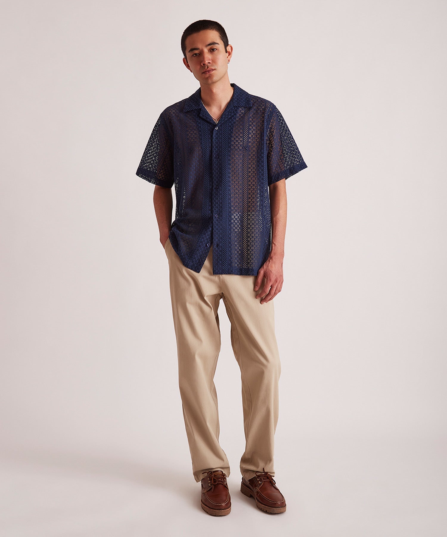 Canty Cotton Lace Ss Shirt