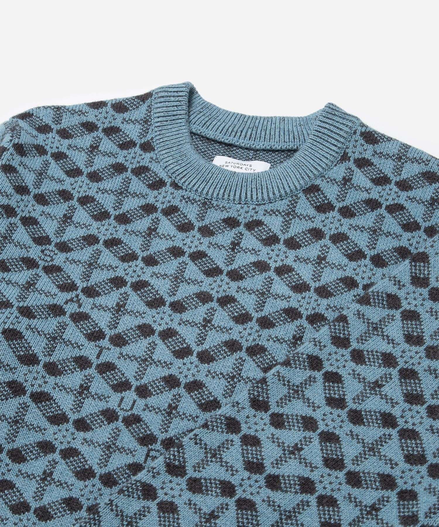 GREG BLOCKPRINT SWEATER
