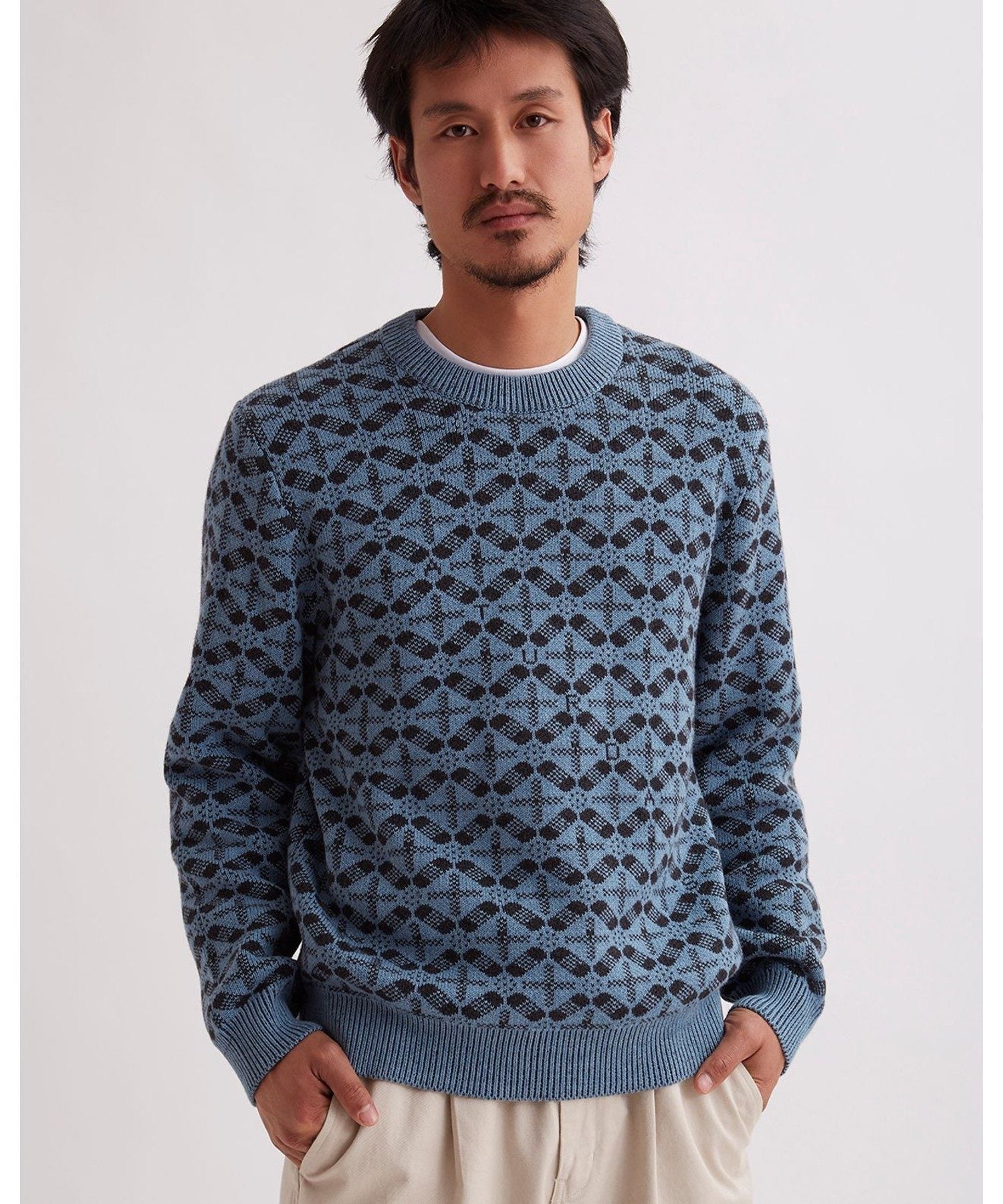 GREG BLOCKPRINT SWEATER