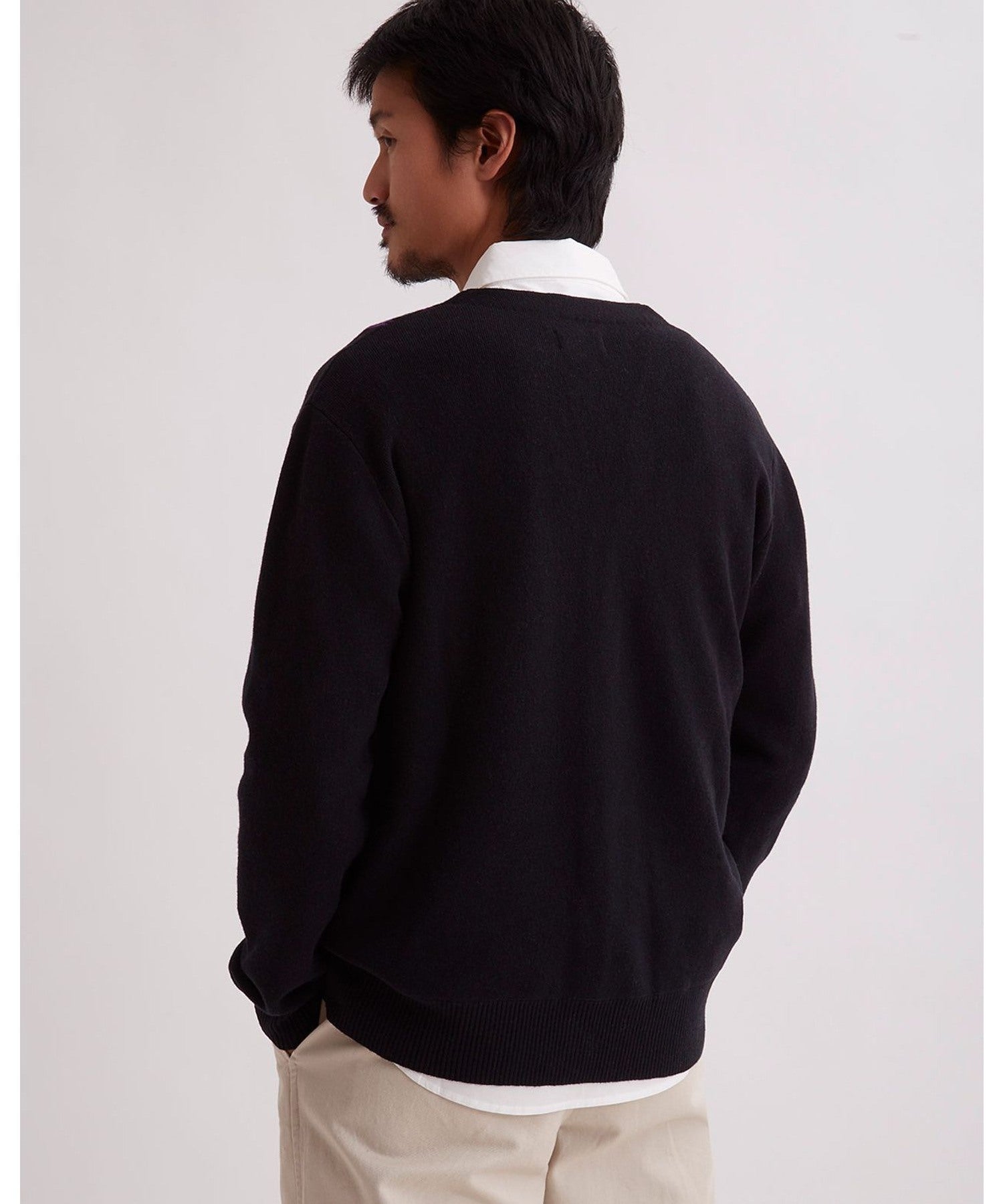 MICHAEL HIGH GUAGE KNIT CARDIGAN