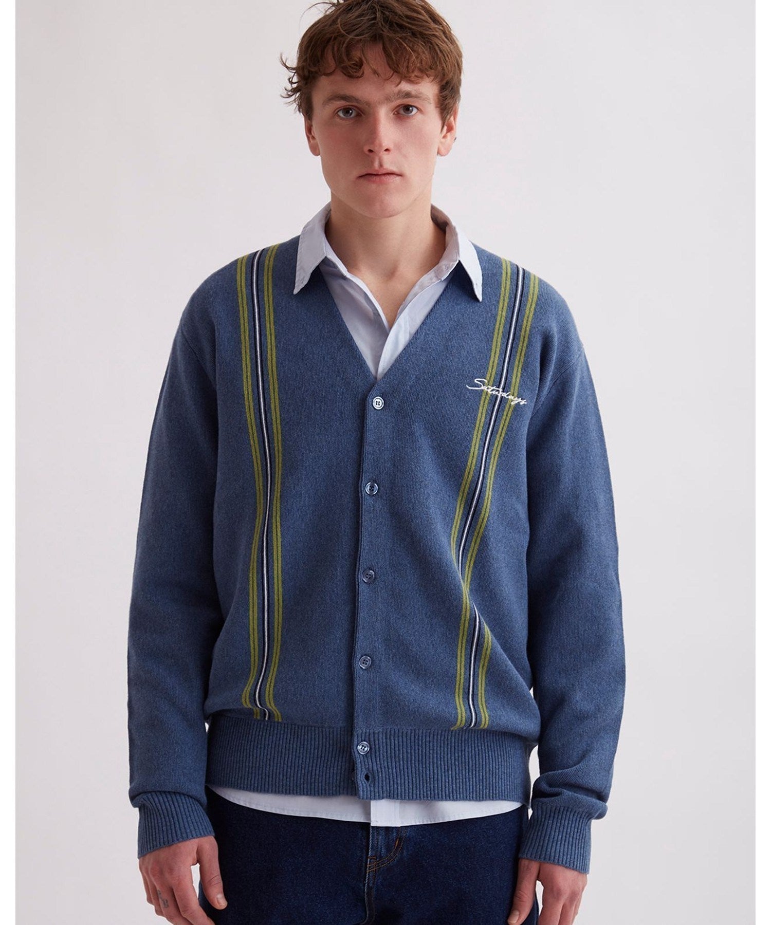 MICHAEL HIGH GUAGE KNIT CARDIGAN