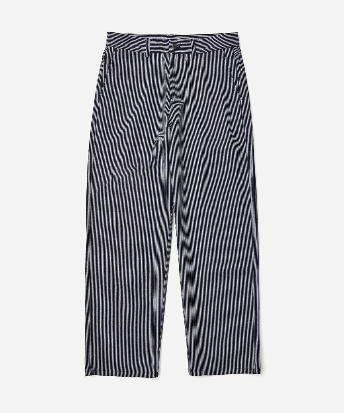 GEORGE STRIPE COTTON TWILL PANT
