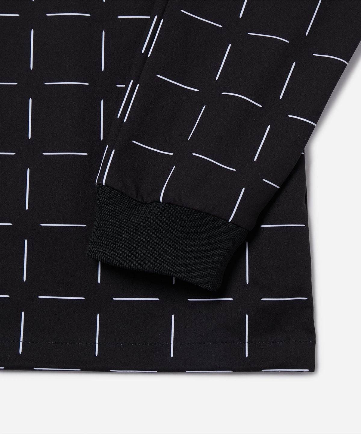 Block Pattern LS Half Zip Shirt | WOMEN