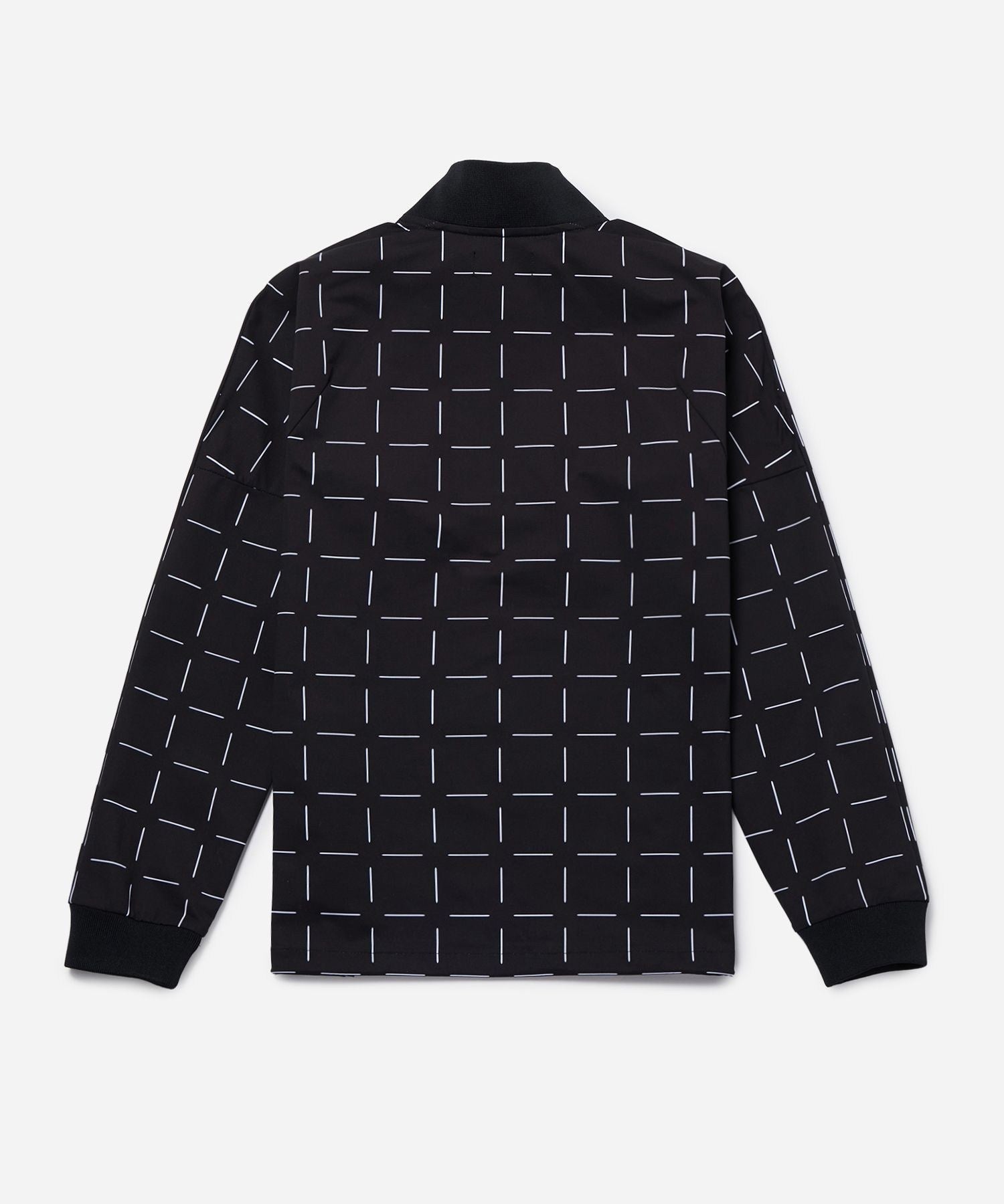 Block Pattern LS Half Zip Shirt | WOMEN
