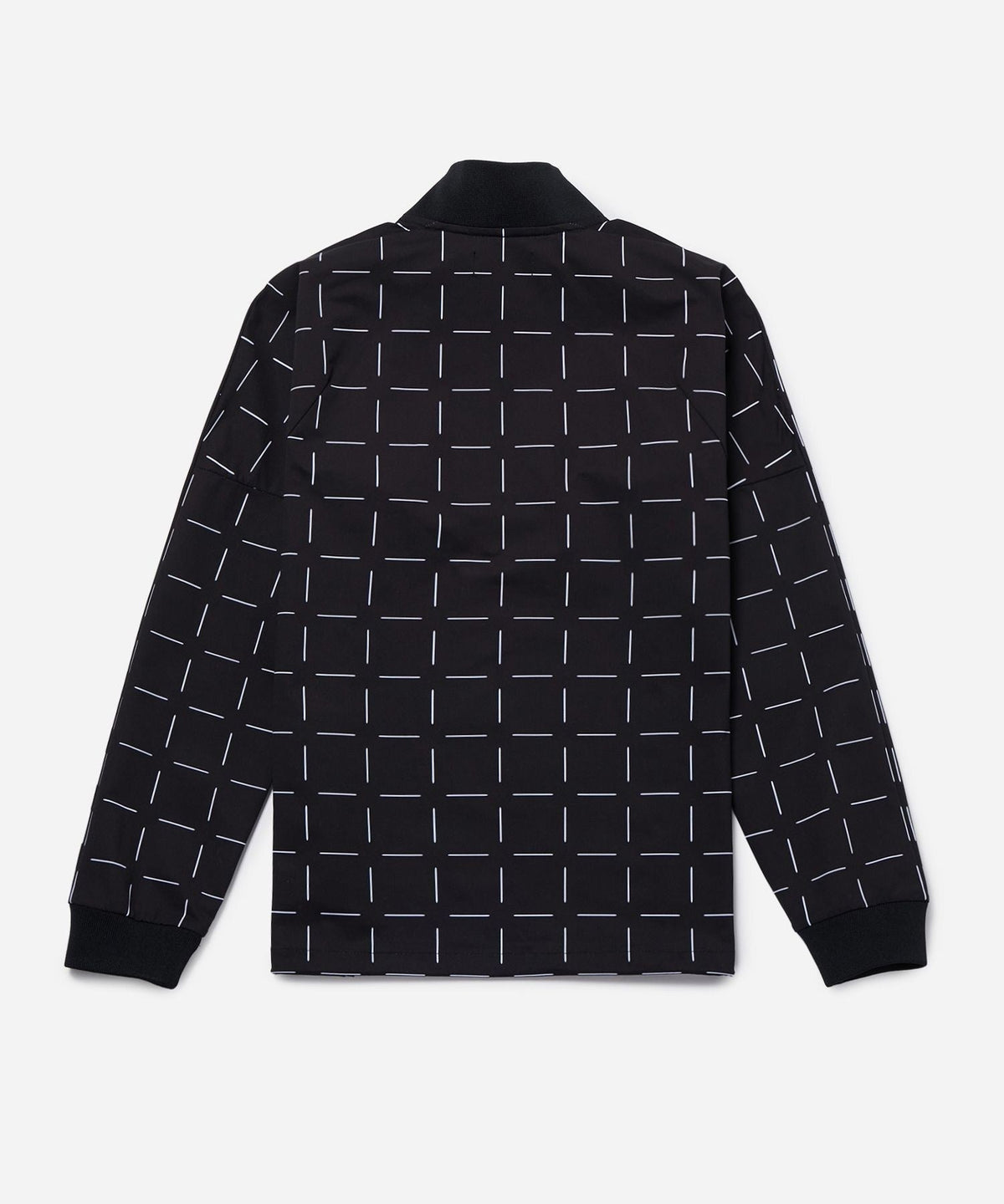 Block Pattern LS Half Zip Shirt | WOMEN