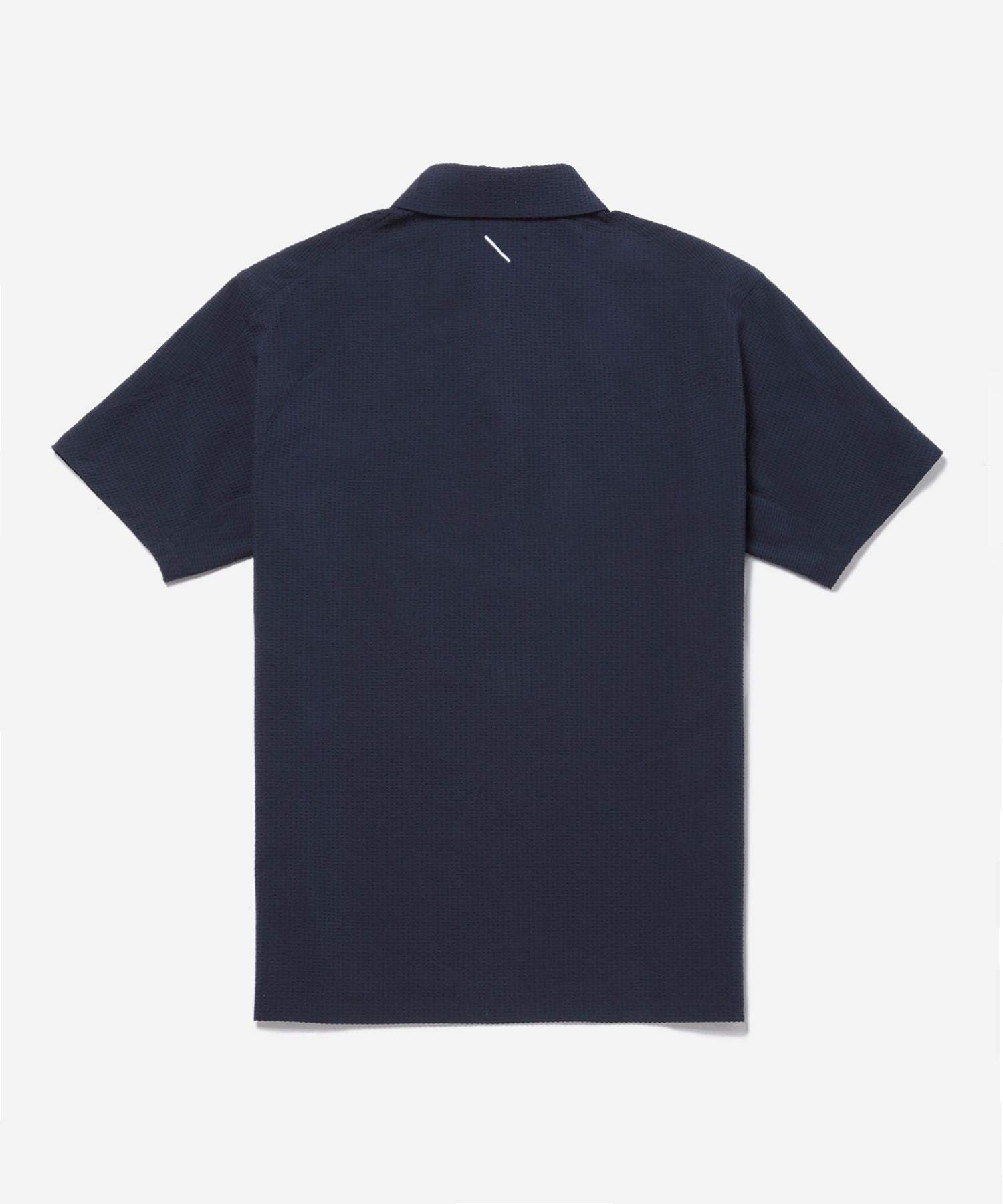 Seersucker Polo Shirt S/S