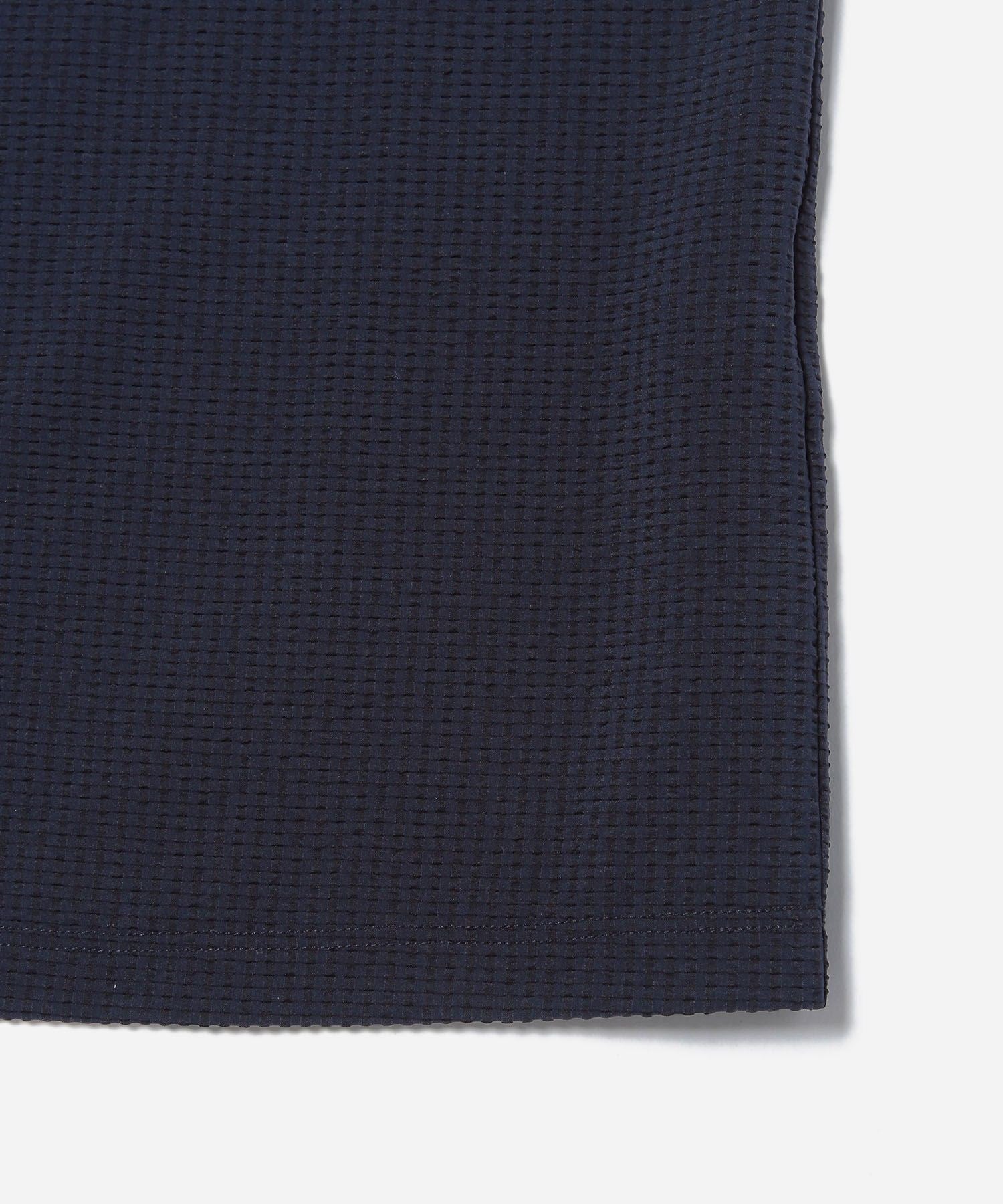 Seersucker Polo Shirt S/S