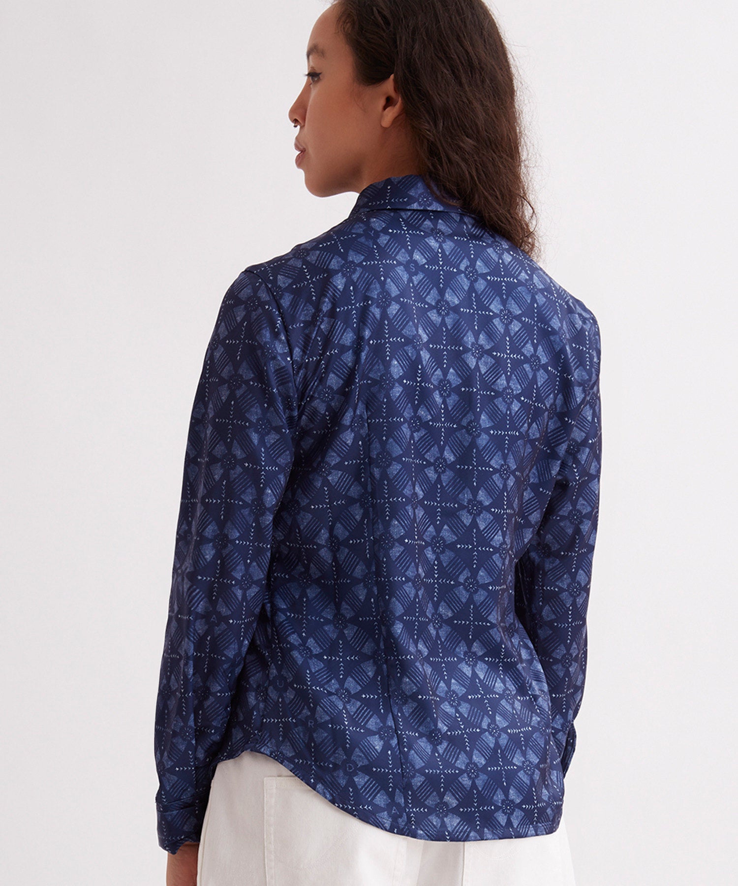 Shay Blockprint Ls Shirt
