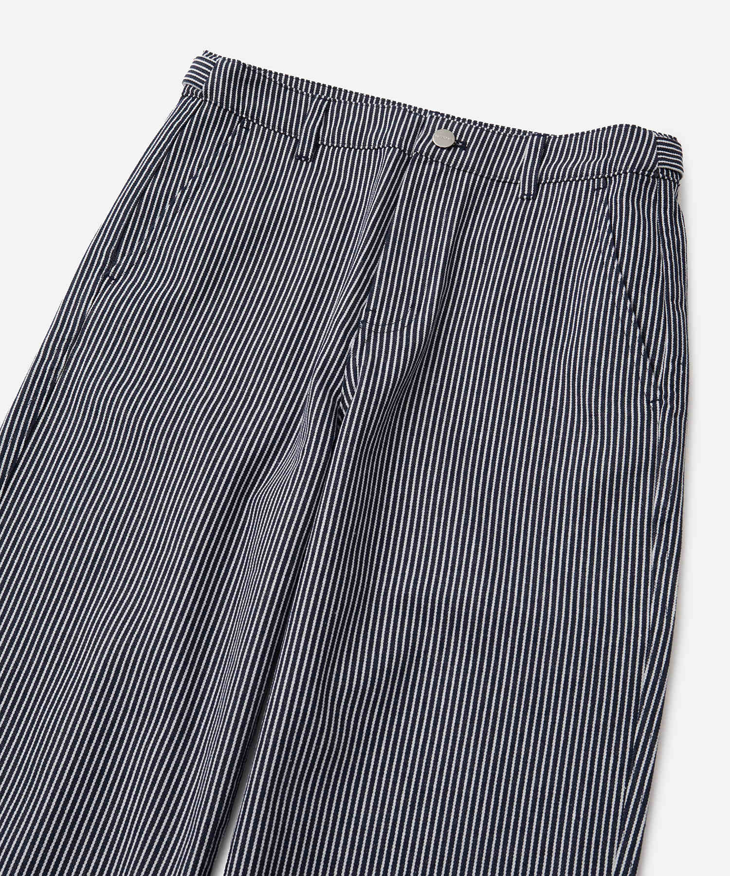 Mulberry Cotton Stripe Twill Pant