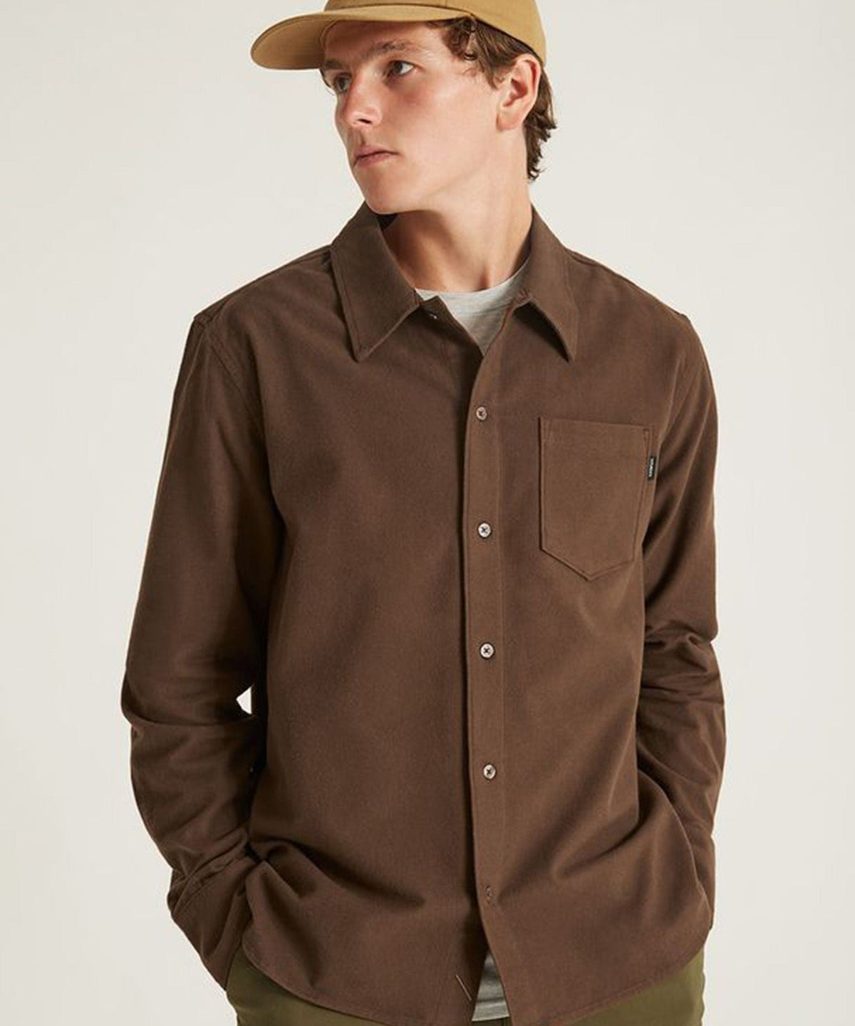 BROOME FLANNEL LONG SLEEVE SHIRT