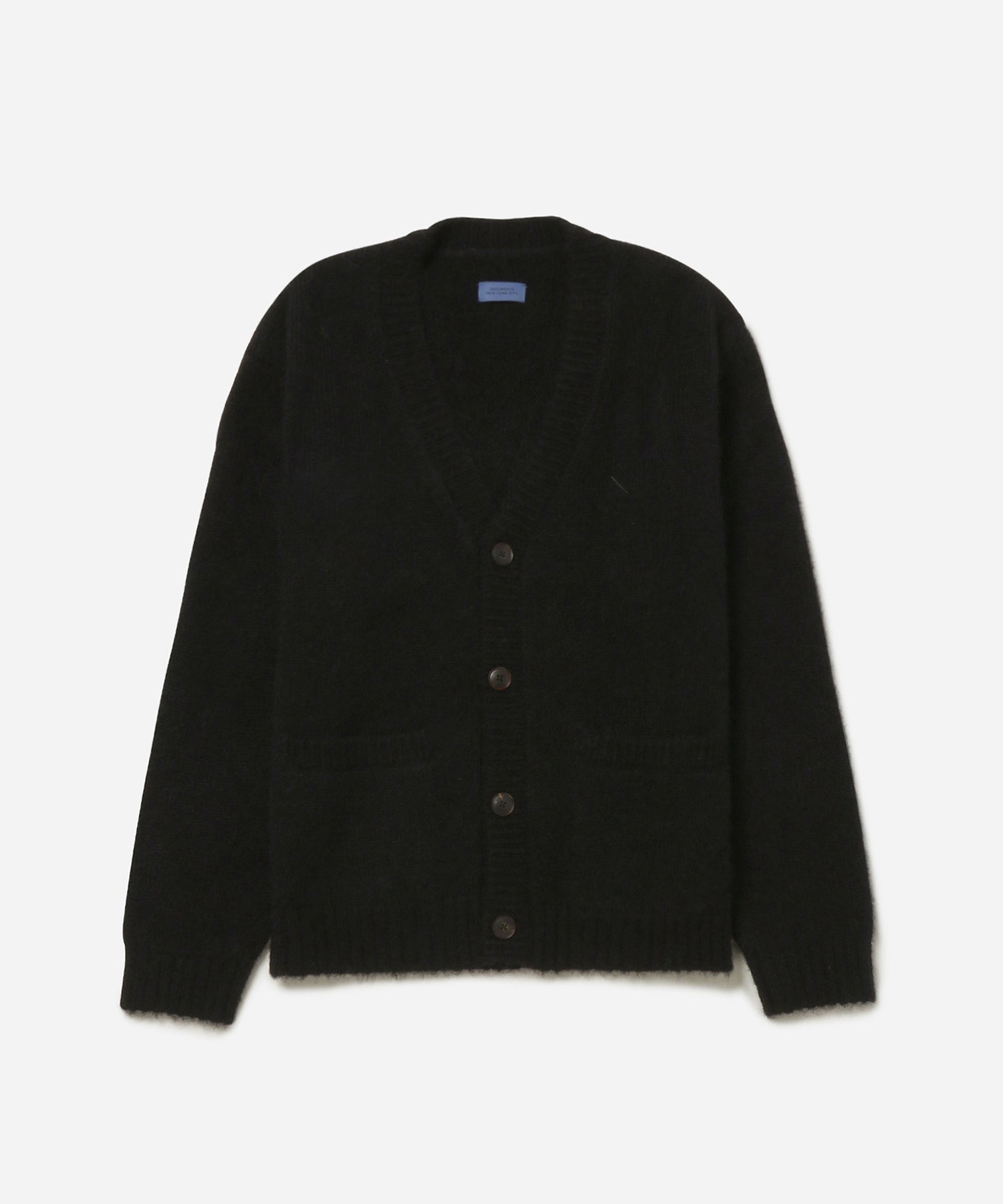 MICHAEL SHAGGY WOOL CARDIGAN