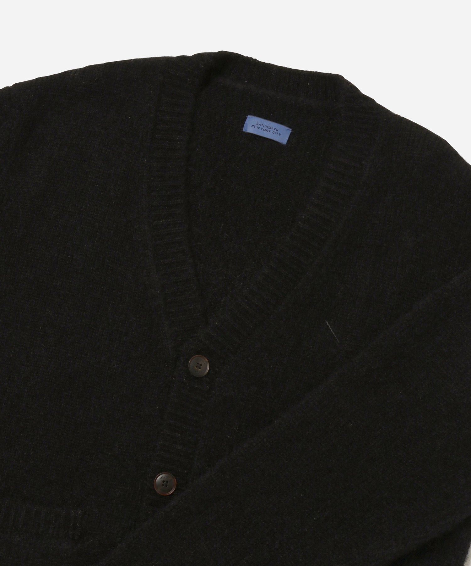 MICHAEL SHAGGY WOOL CARDIGAN
