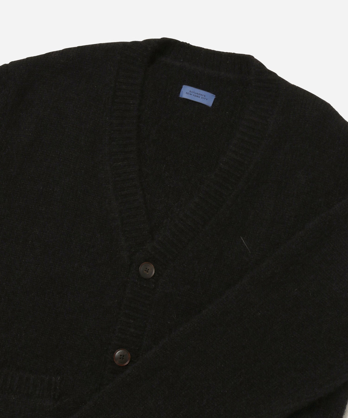 MICHAEL SHAGGY WOOL CARDIGAN