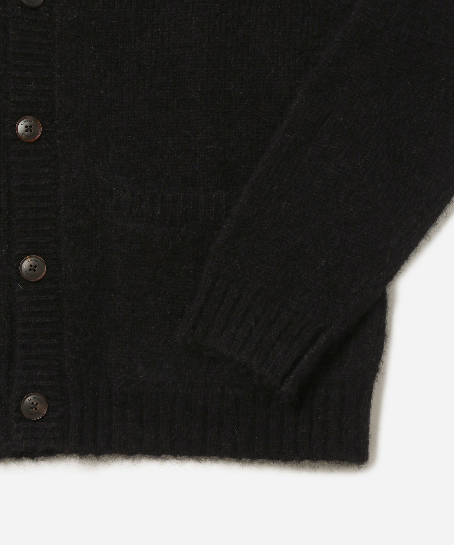MICHAEL SHAGGY WOOL CARDIGAN