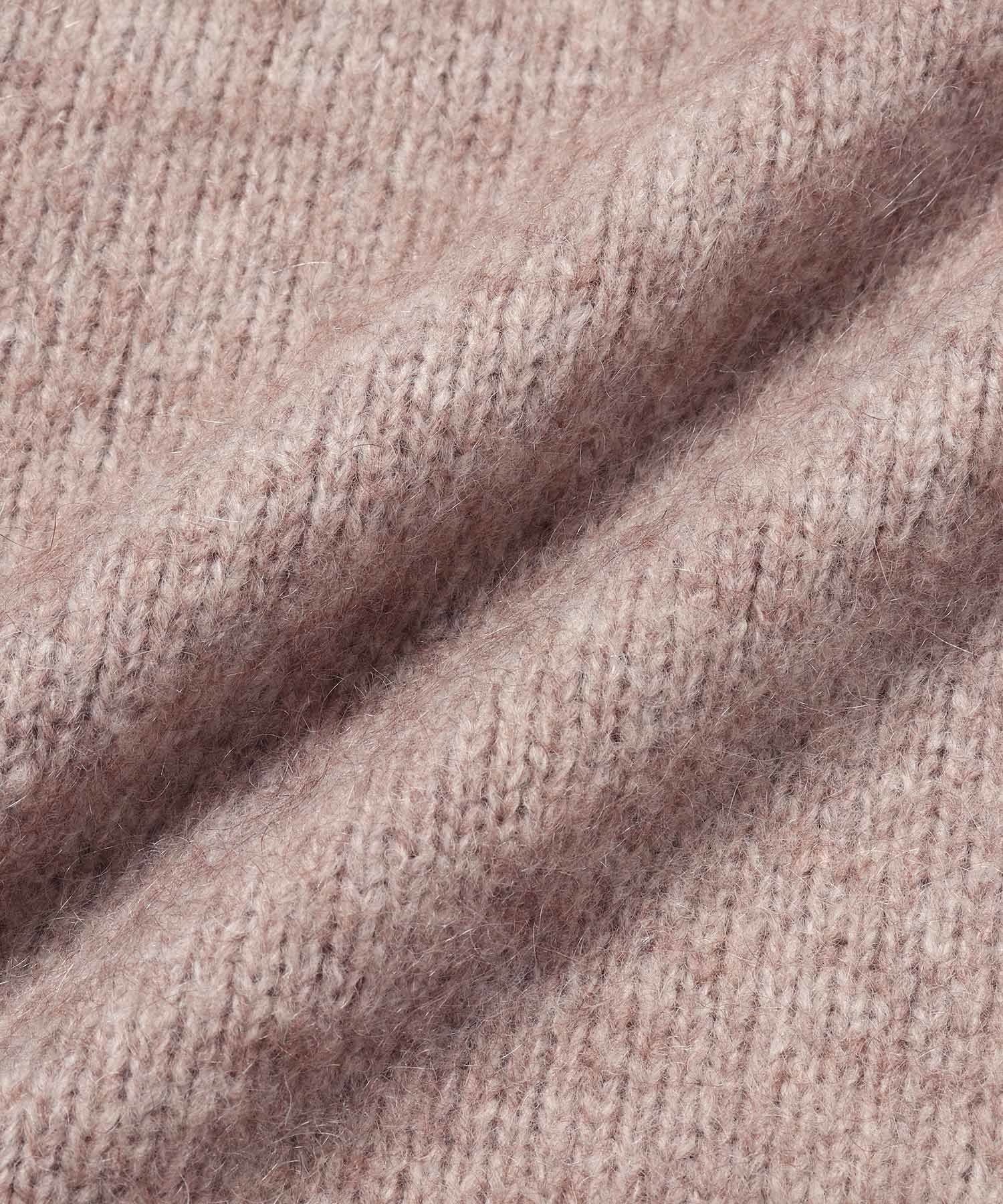 MICHAEL SHAGGY WOOL CARDIGAN