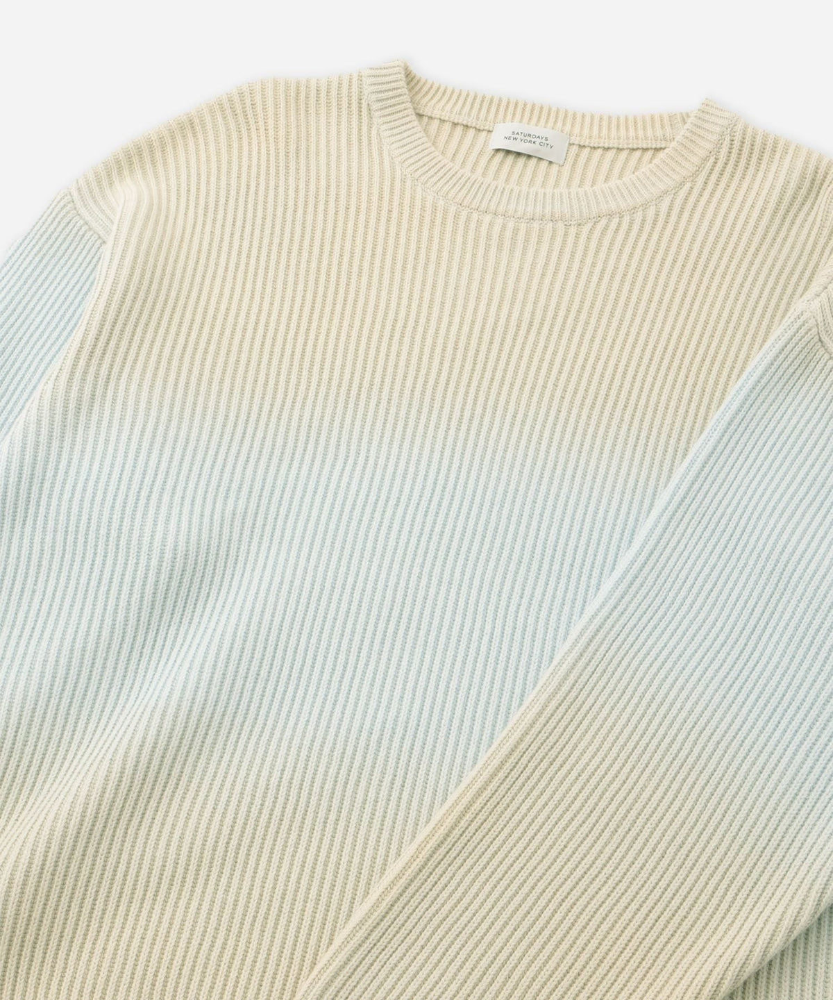 COTTON CASHMERE STEP DYEING KNIT