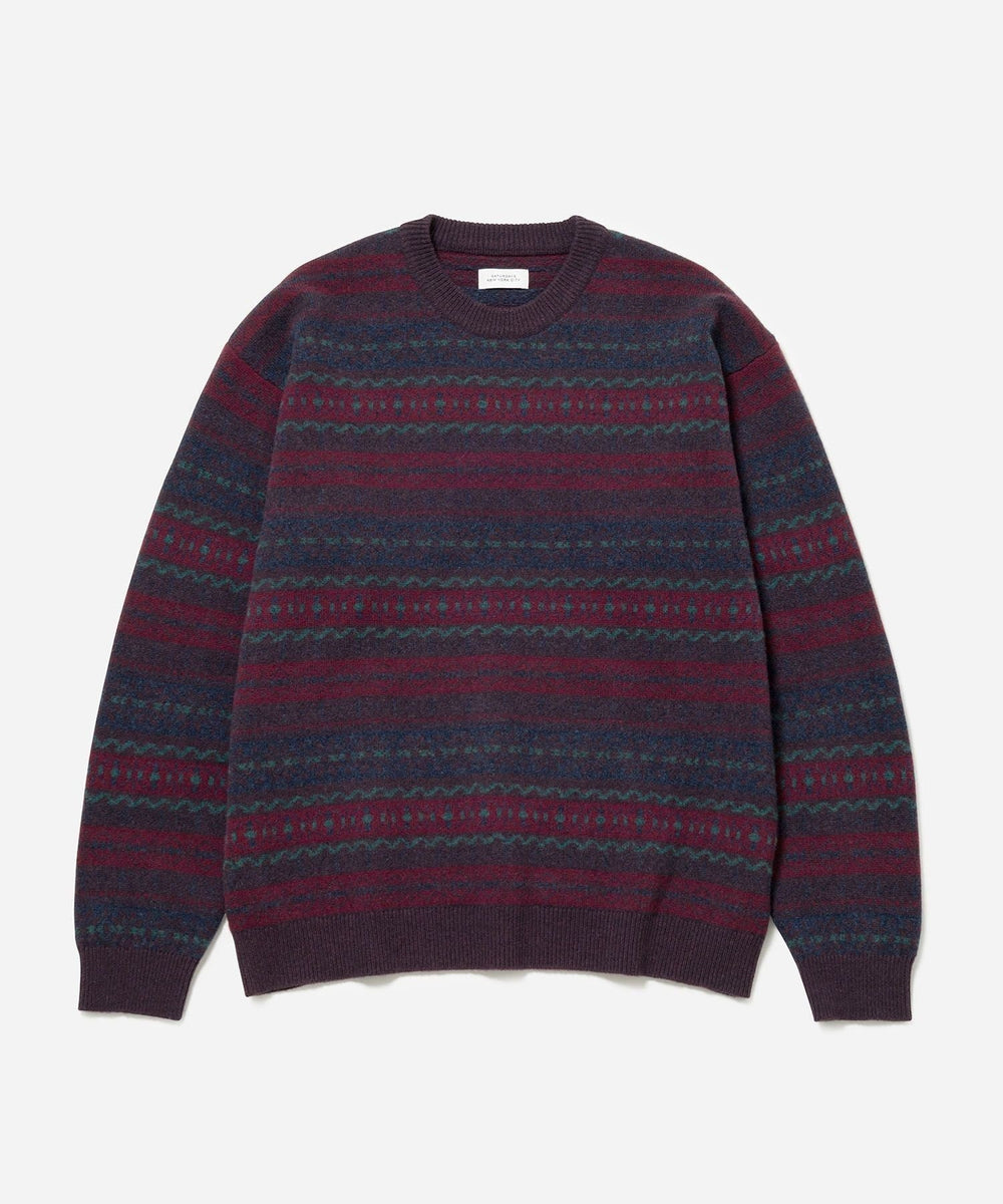 CLASSIC PATTERN KNIT | Saturdays NYC Japan