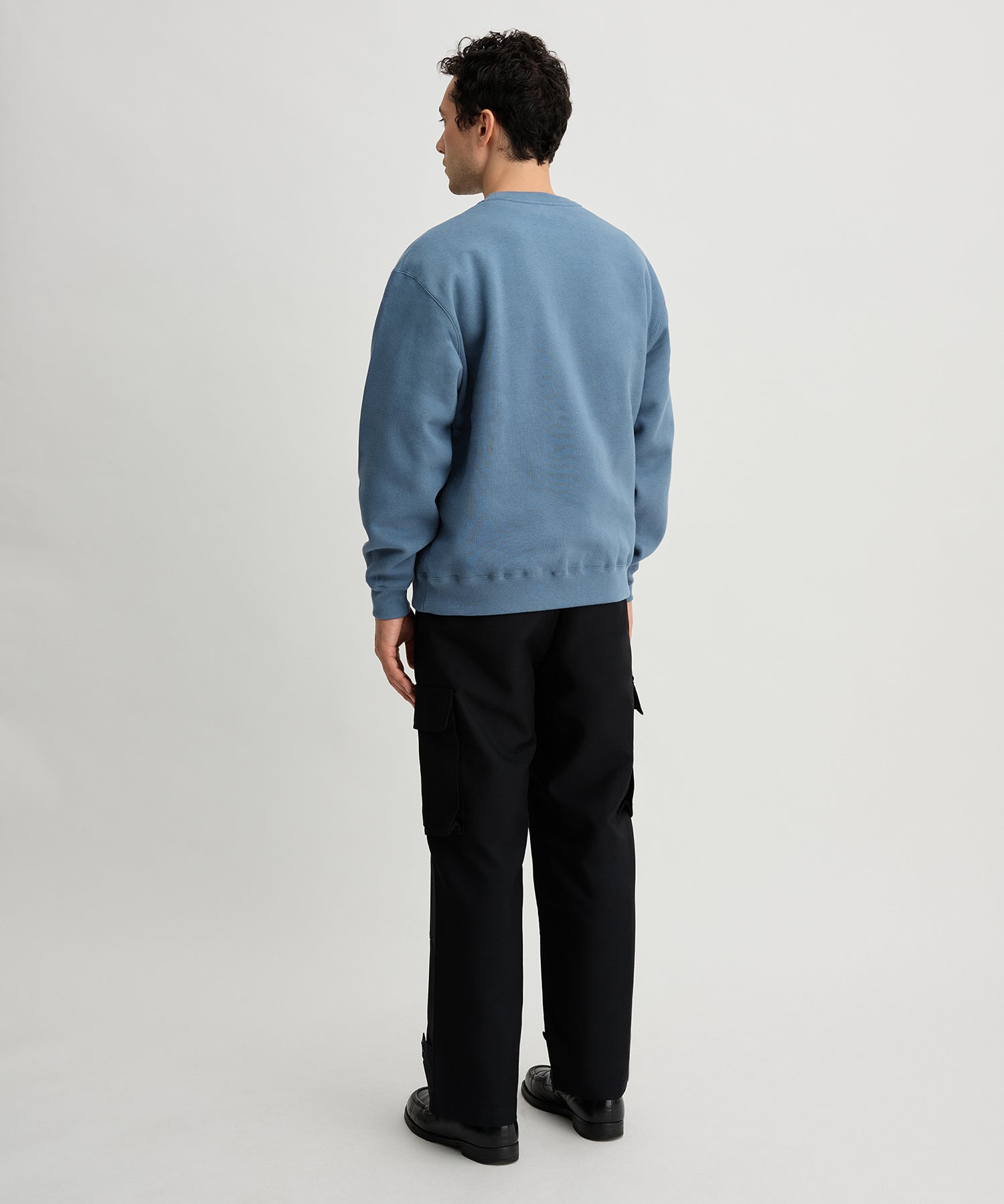 Wool Blend Crew Sweat